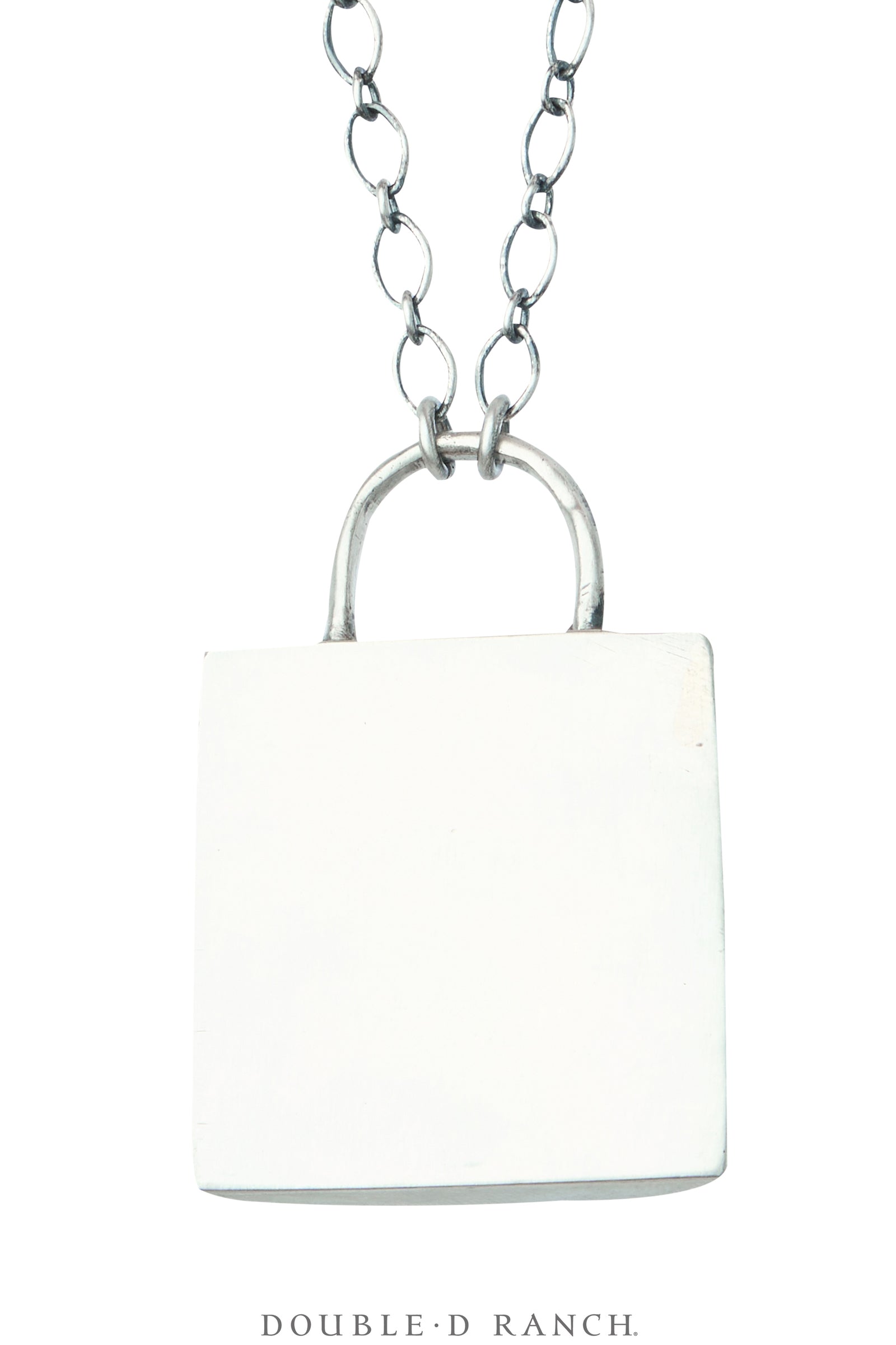 Necklace, Pendant, Turquoise, Padlock, Contemporary, 3794