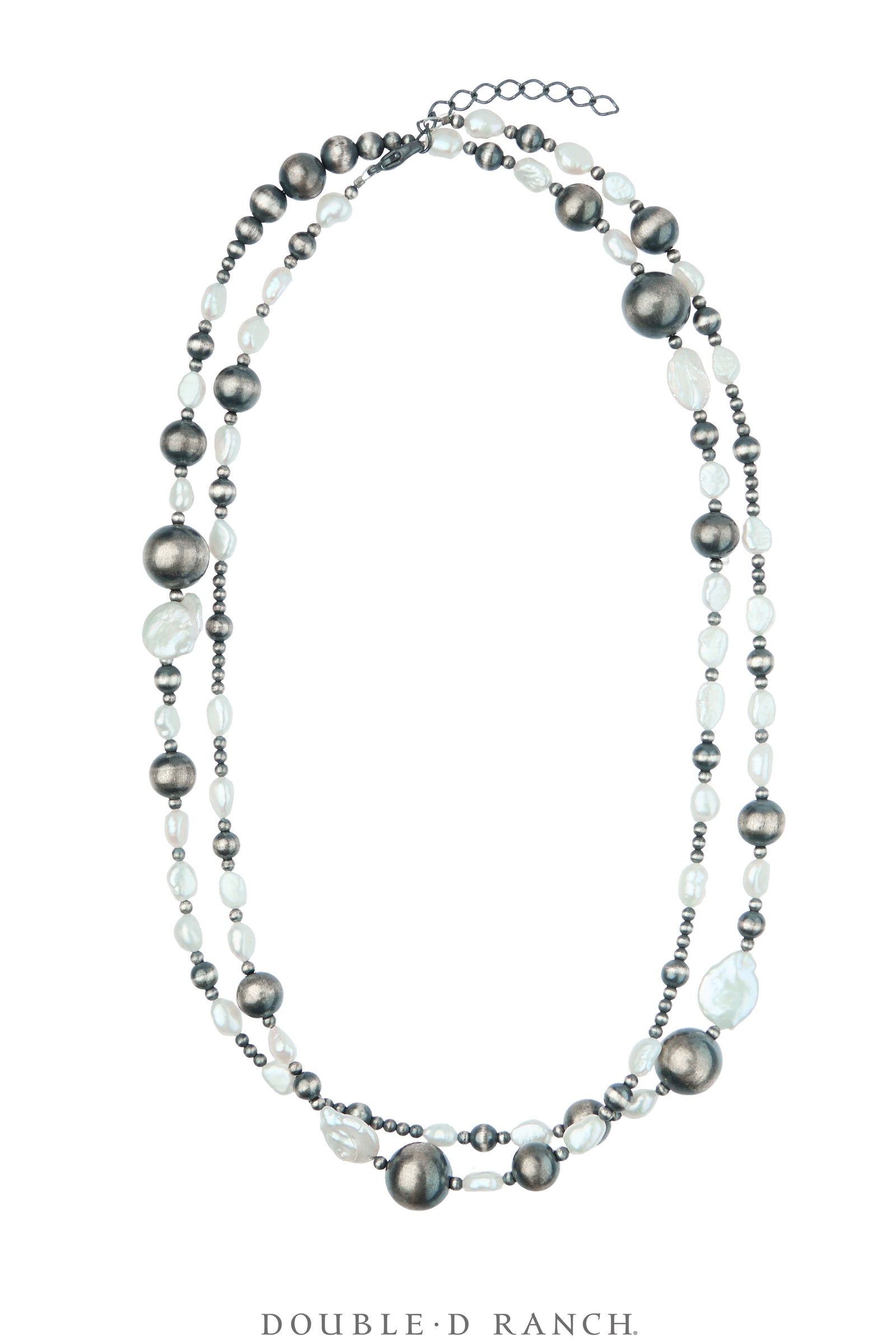 Necklace, Desert Pearls, Mother of Pearl 40", Contemporary, 3801