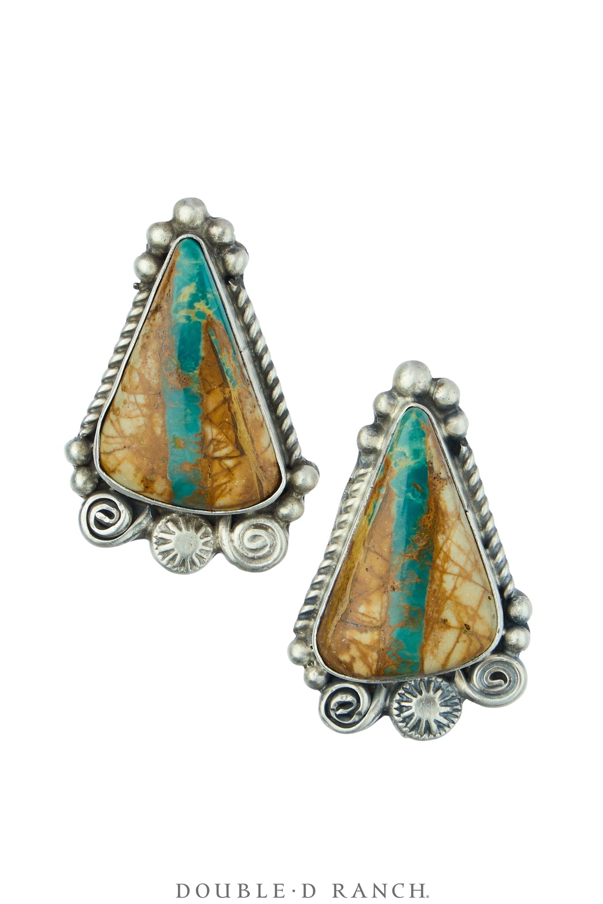 Necklace, Statement, Turquoise, Boulder Mine, Matching Ring & Earrings, Hallmark, Contemporary, 3806