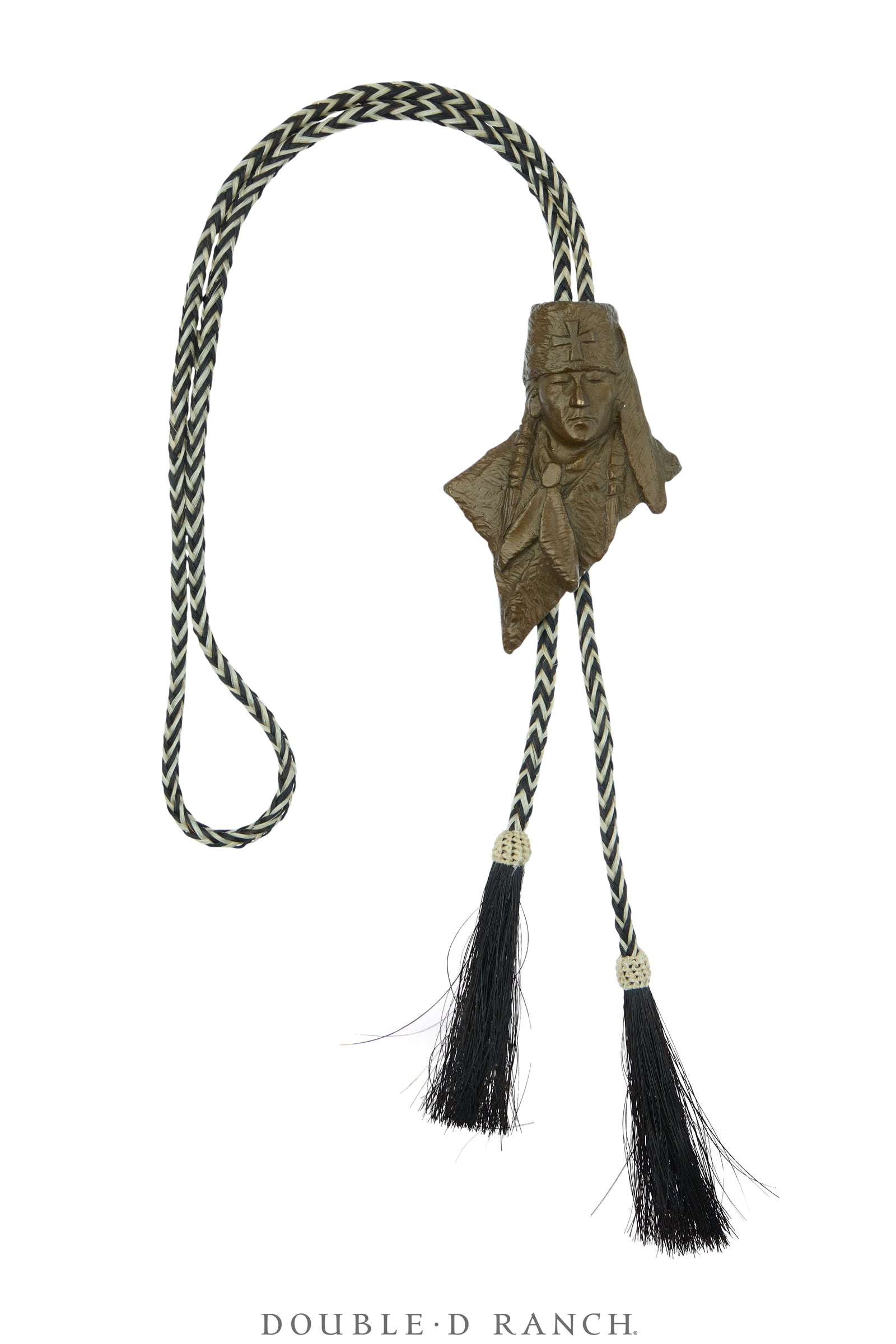 Bolo, Cast, Bronze, Prix de West Commemorative, Oreland C. Joe, Sr. 2008, Vintage, 3807