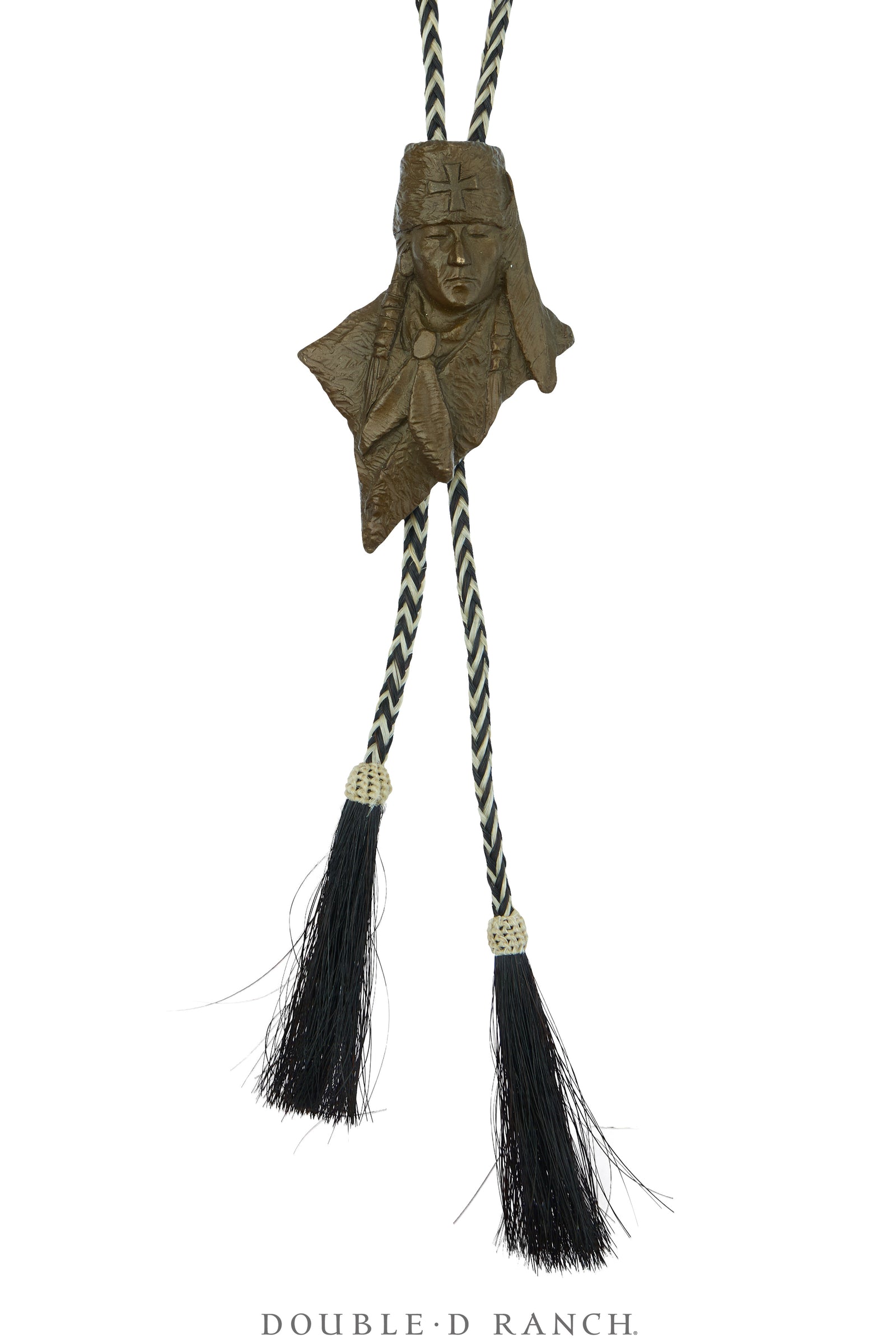 Bolo, Cast, Bronze, Prix de West Commemorative, Oreland C. Joe, Sr. 2008, Vintage, 3807