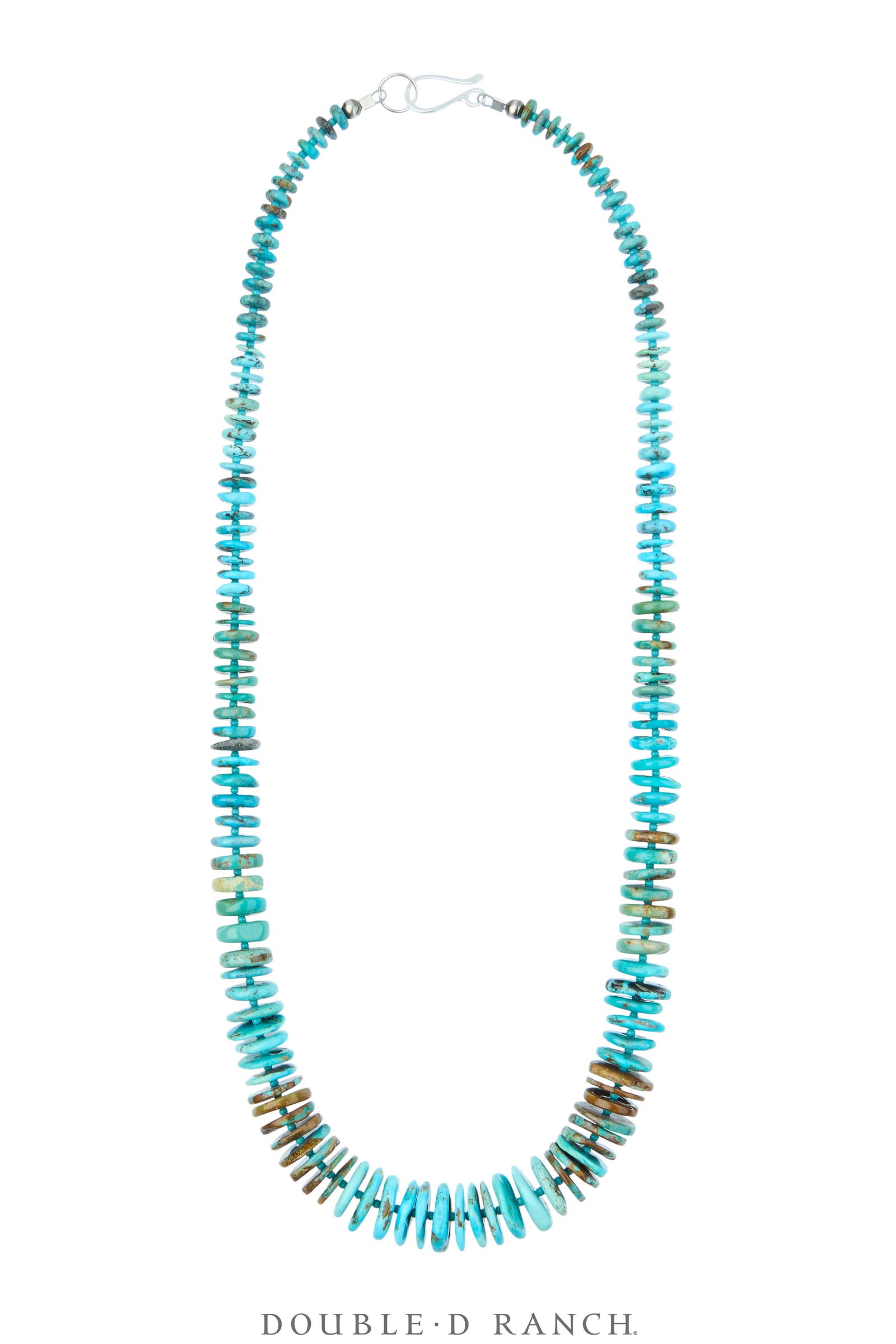 Necklace, Natural Stone, Turquoise, Tabs, Contemporary, 3816
