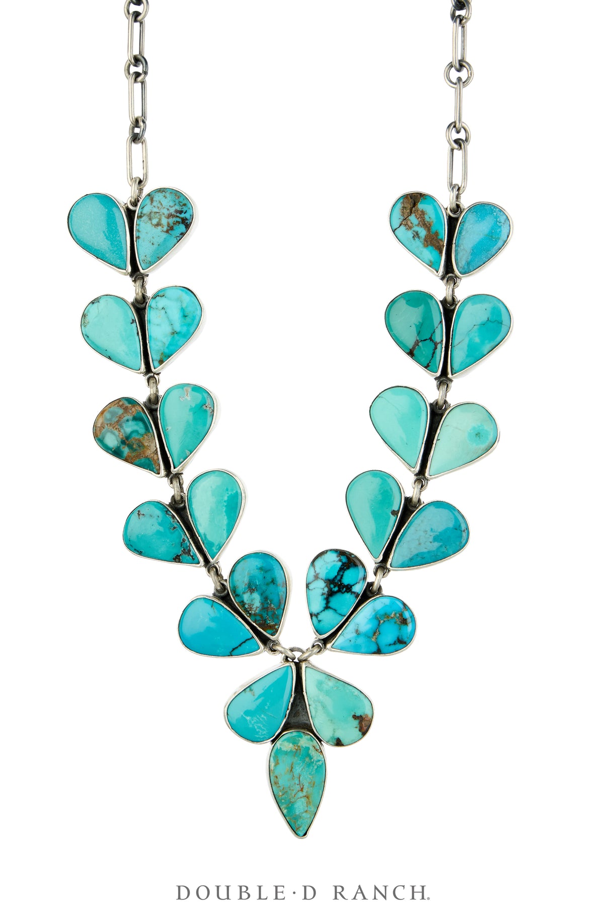 Necklace, Federico, Statement, Turquoise, Hallmark, Contemporary, 3868