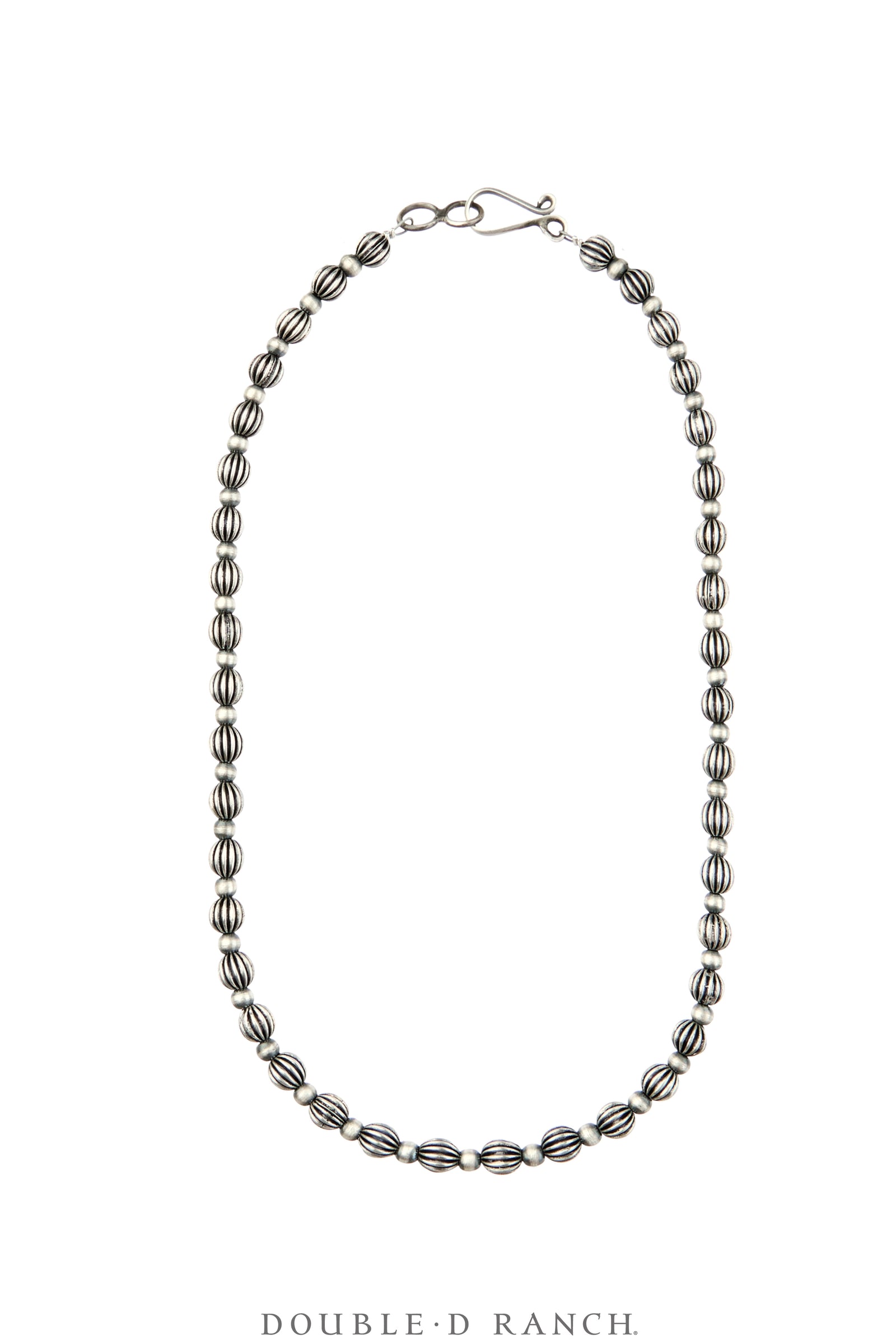Necklace, Desert Pearls, Sterling Silver, 20" Artisan, Contemporary, 3893