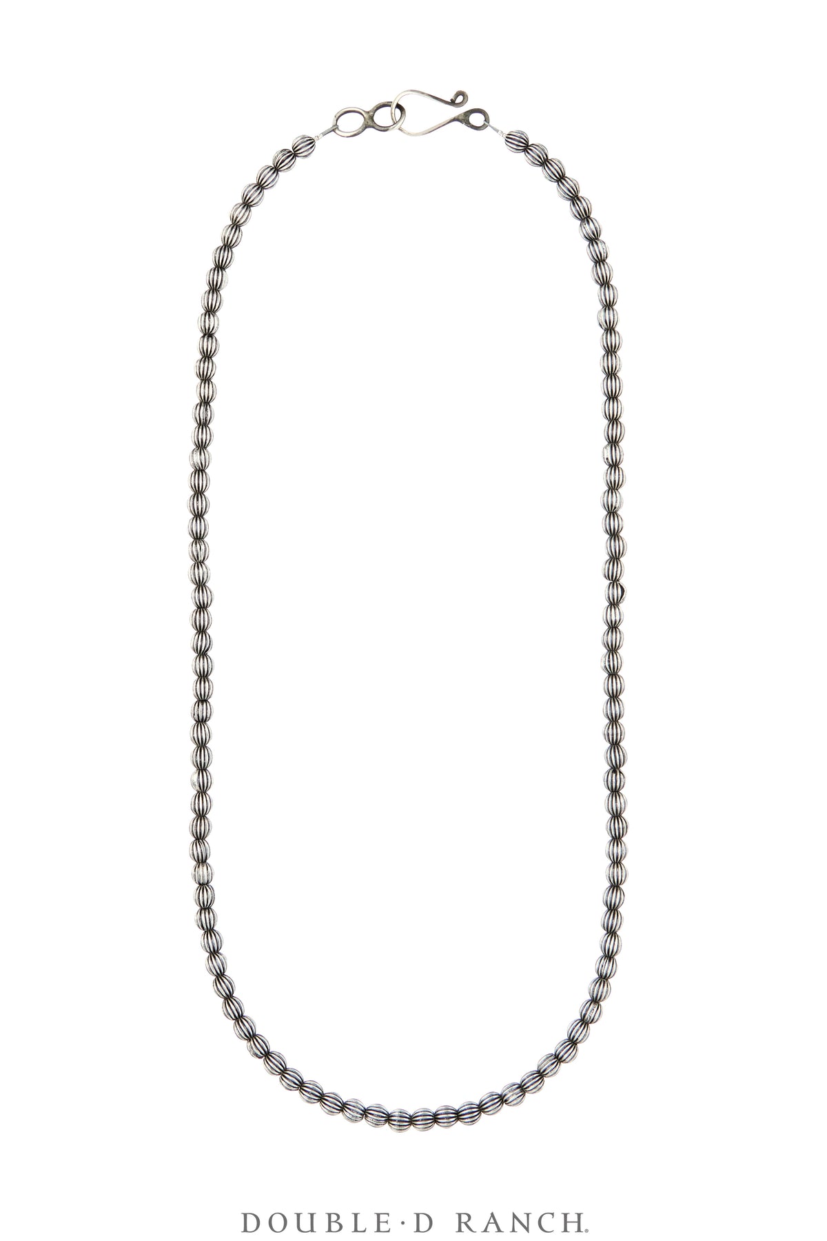 Necklace, Desert Pearls, Sterling Silver, 22" Artisan, Contemporary, 3895