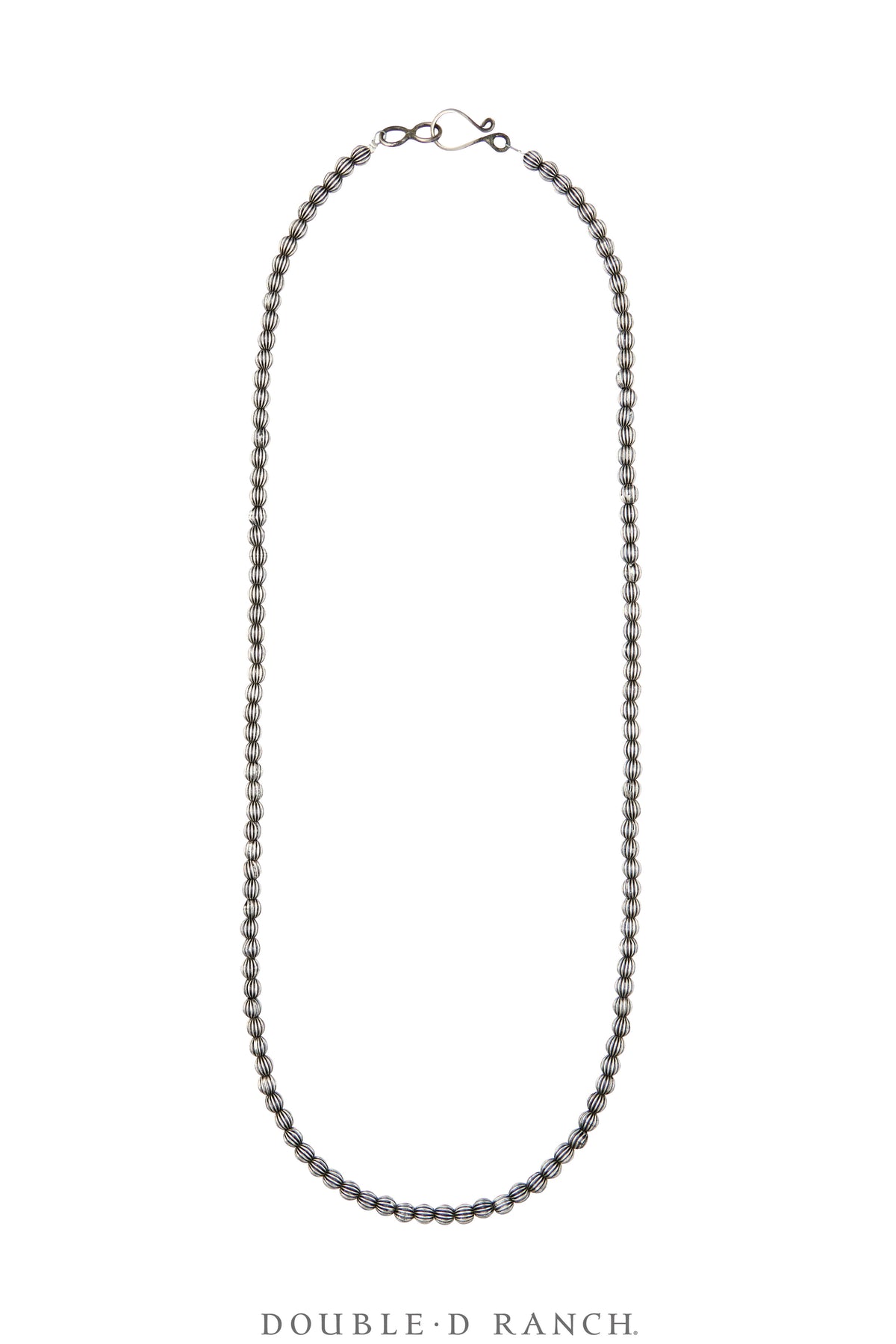 Necklace, Desert Pearls, Sterling Silver, 28" Artisan, Contemporary, 3897