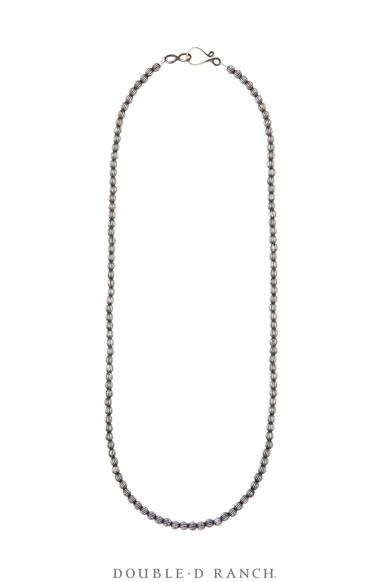 Necklace, Desert Pearls, Sterling Silver, 28" Artisan, Contemporary, 3897