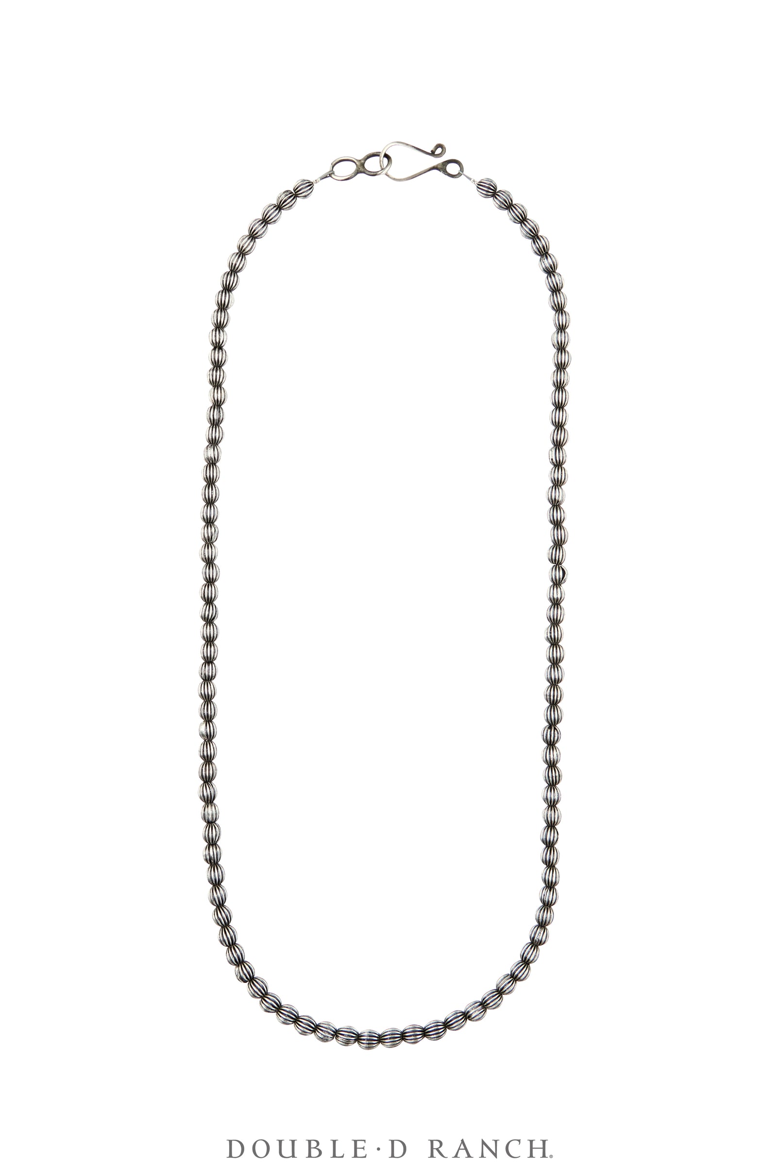 Necklace, Desert Pearls, Sterling Silver, 28" Artisan, Contemporary, 3898