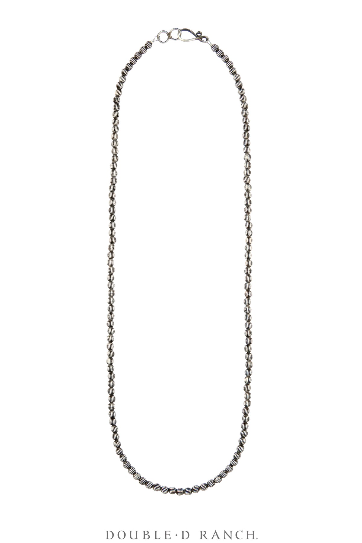Necklace, Desert Pearls, Sterling Silver, 30" Artisan, Contemporary, 3899