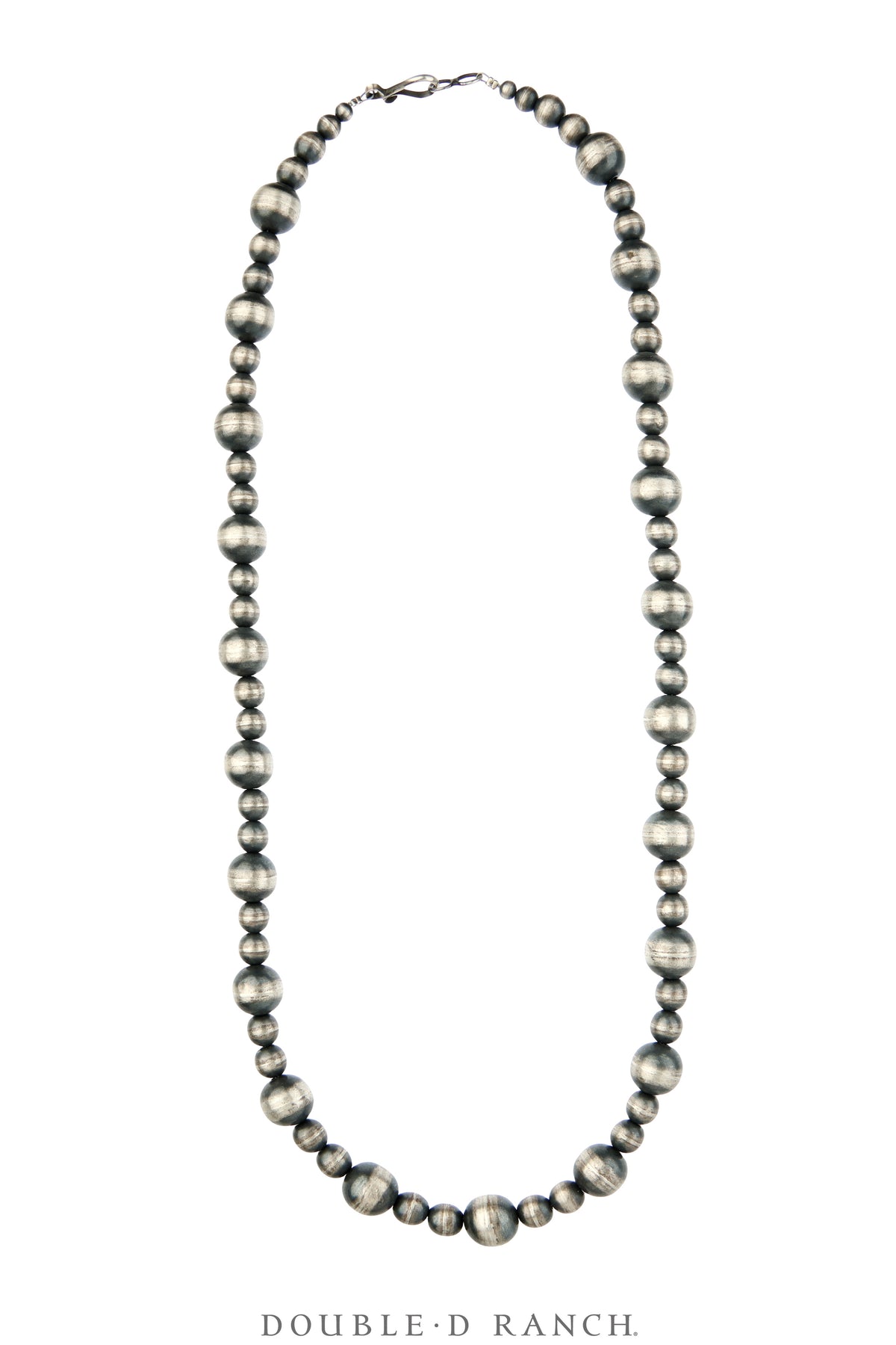 Necklace, Desert Pearls, Sterling Silver, 30" Artisan, Contemporary, 3902