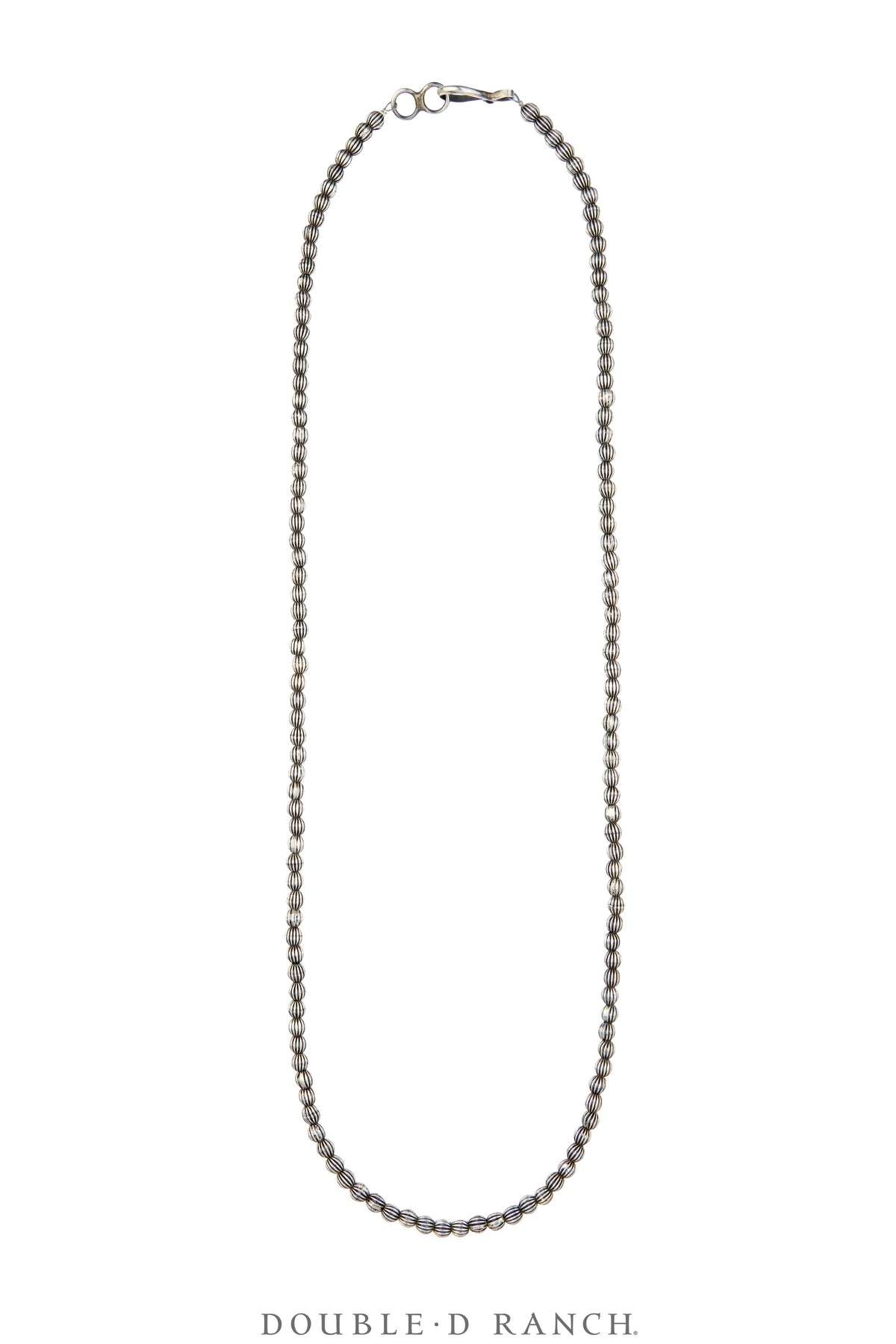 Necklace, Desert Pearls, Sterling Silver, 32" Artisan, Contemporary, 3904
