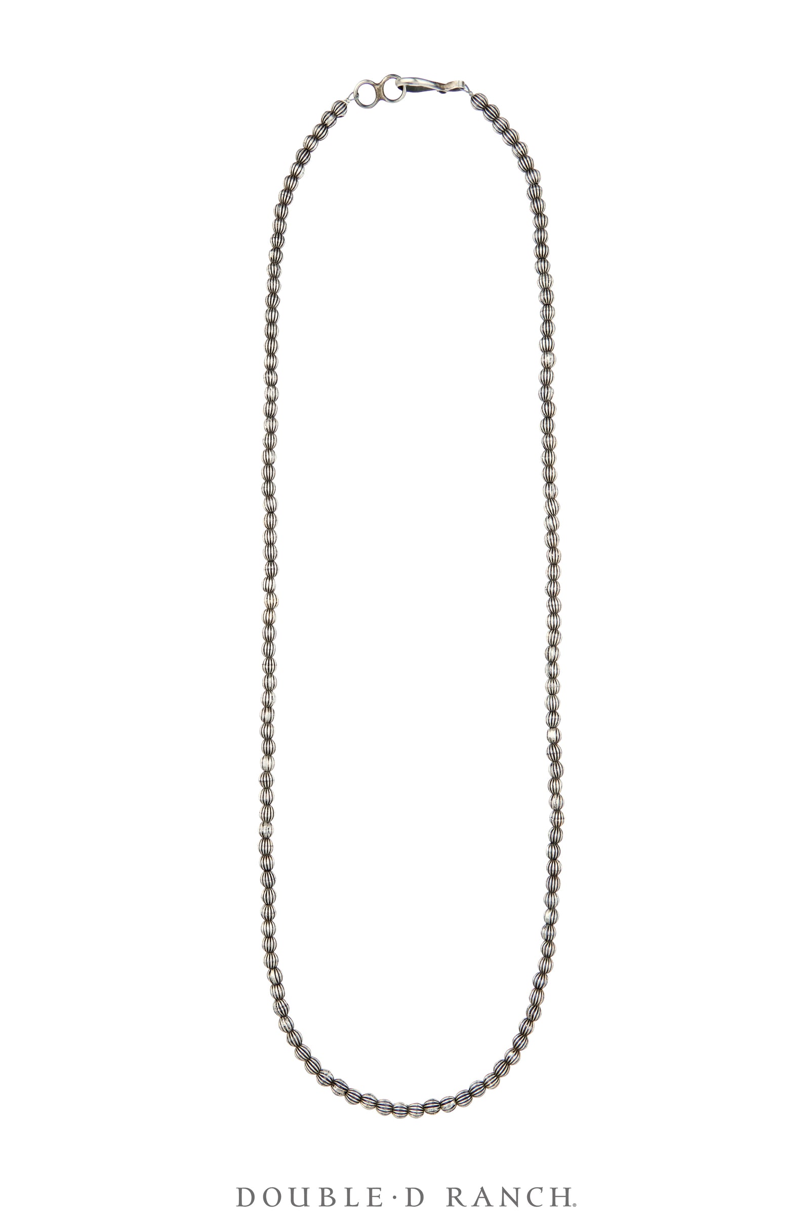Necklace, Desert Pearls, Sterling Silver, 32" Artisan, Contemporary, 3904
