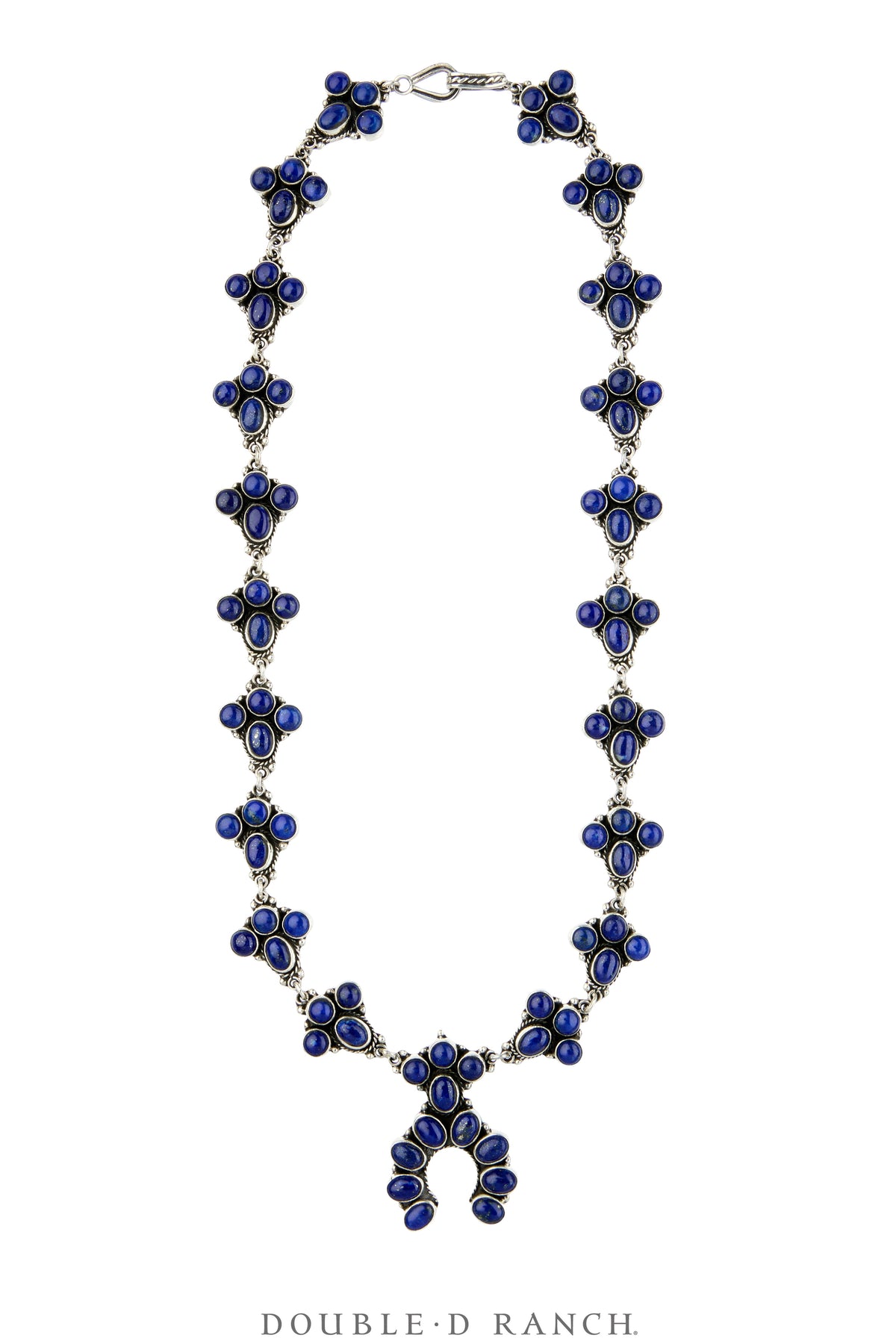 Necklace, Federico, Squash Blossom, Lapis, Mini, Hallmark, Contemporary, 3911