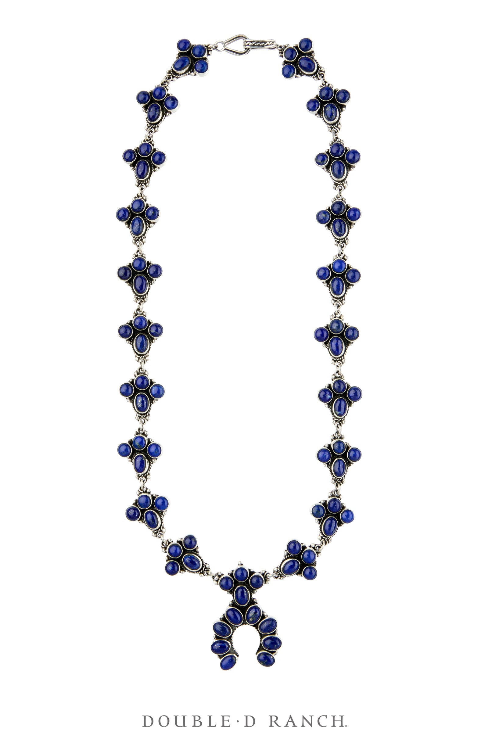 Necklace, Federico, Squash Blossom, Lapis, Mini, Hallmark, Contemporary, 3911
