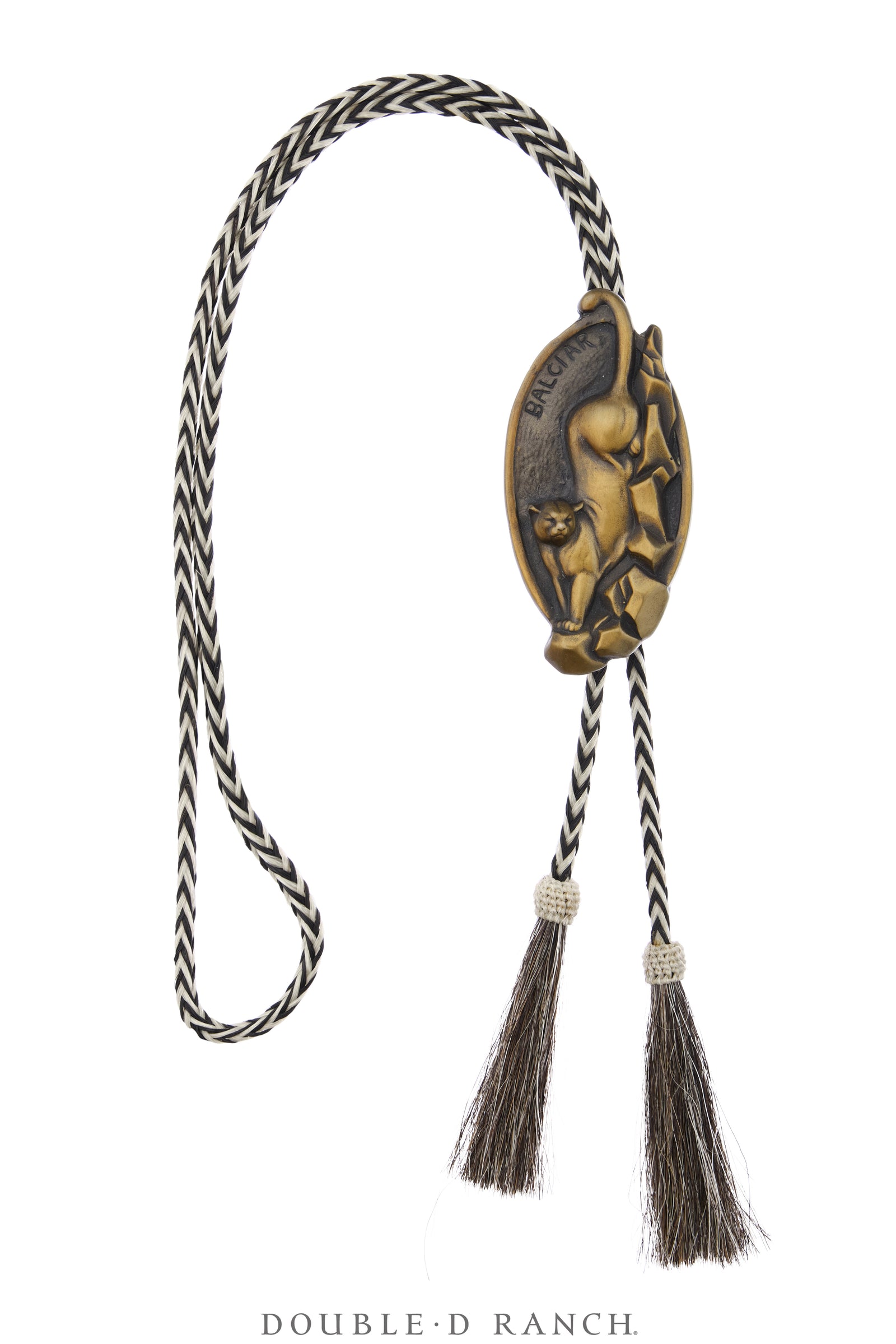 Bolo, Cast, Bronze, Prix de West Commemorative Balciar, Vintage, 3917