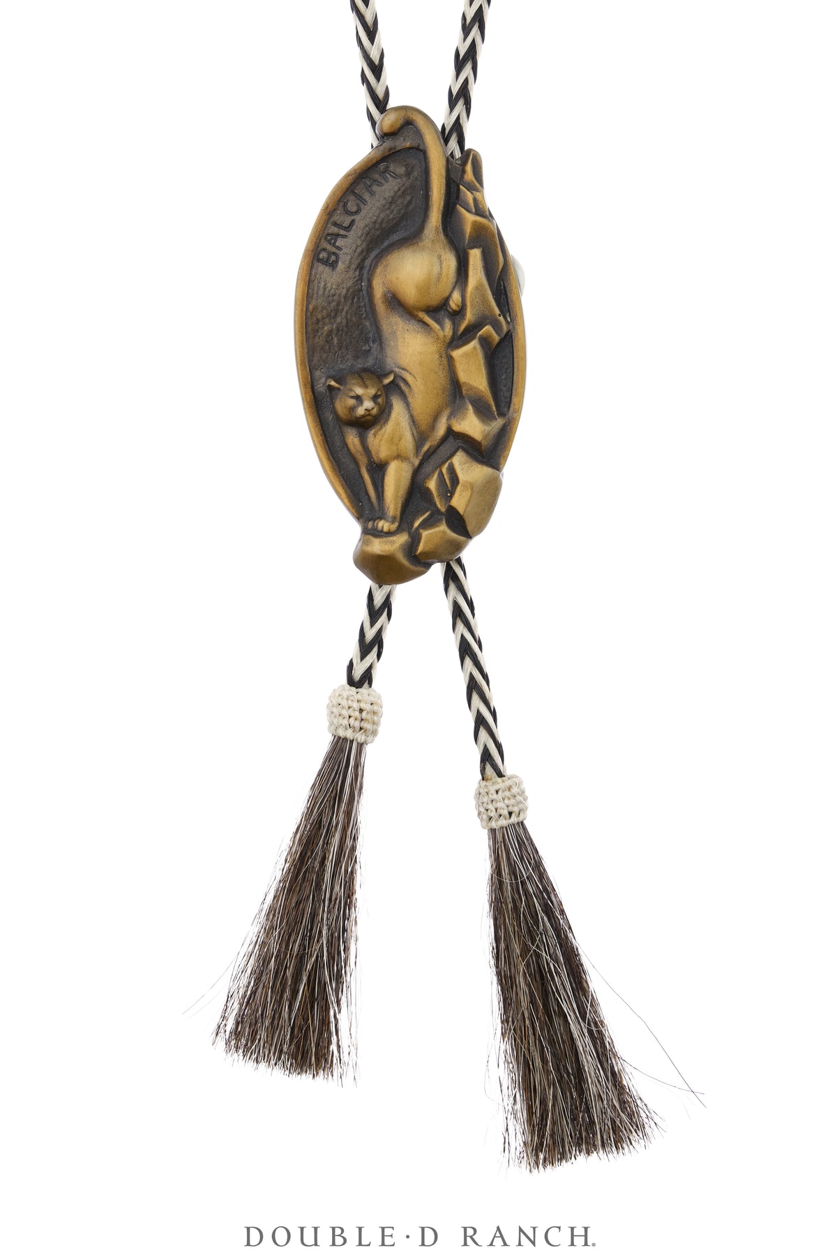 Bolo, Cast, Bronze, Prix de West Commemorative Balciar, Vintage, 3917