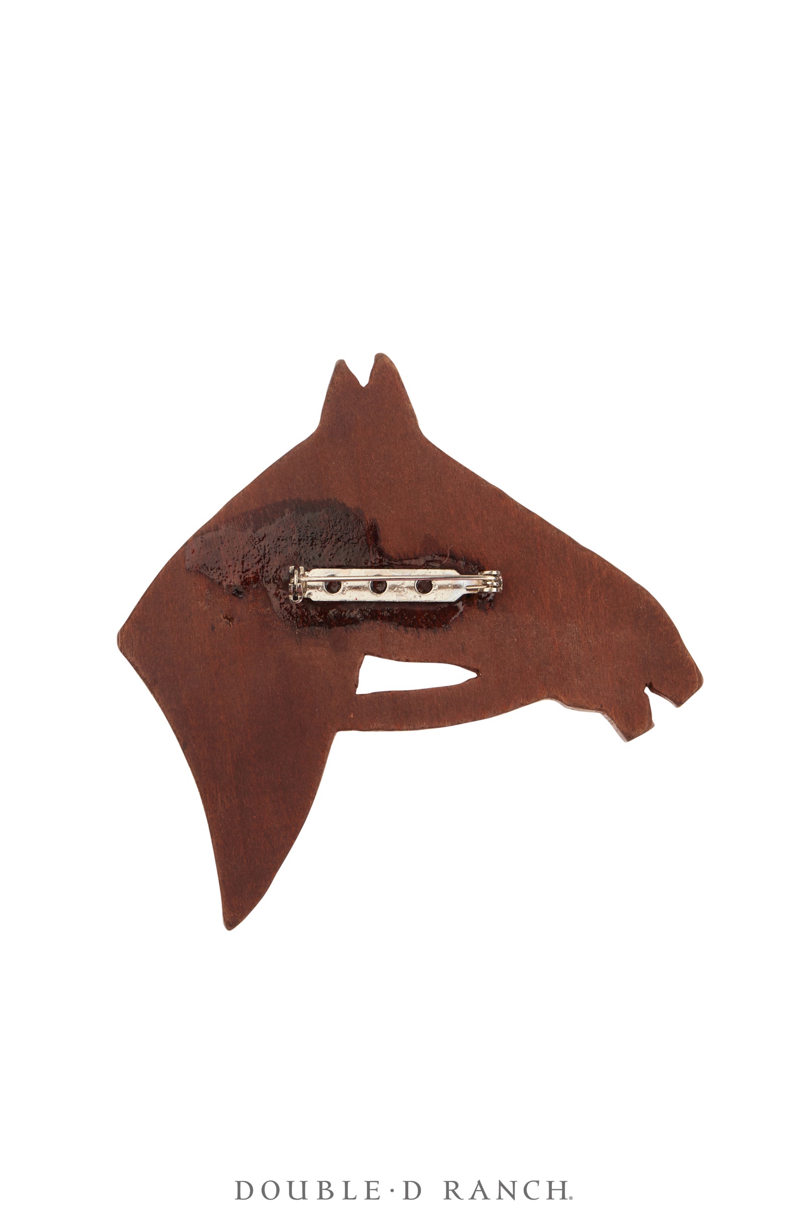 Pin, Novelty, Wood, Horse, Vintage, 1251