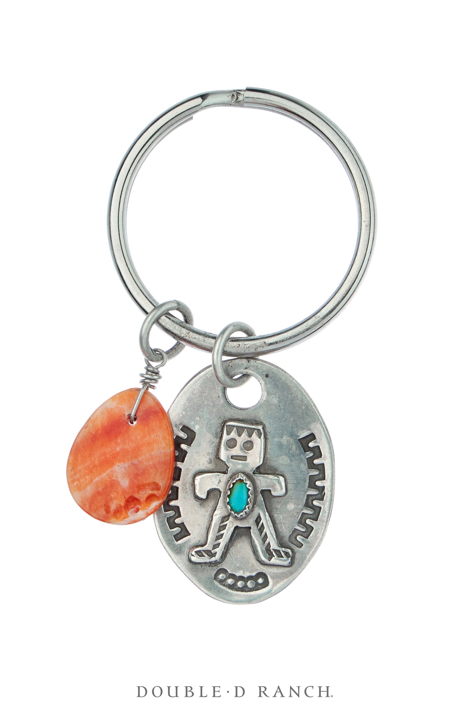 Charm, Bag Bauble, Mixed Stones, Repurposed Tag, Artisan, Contemporary, 1271
