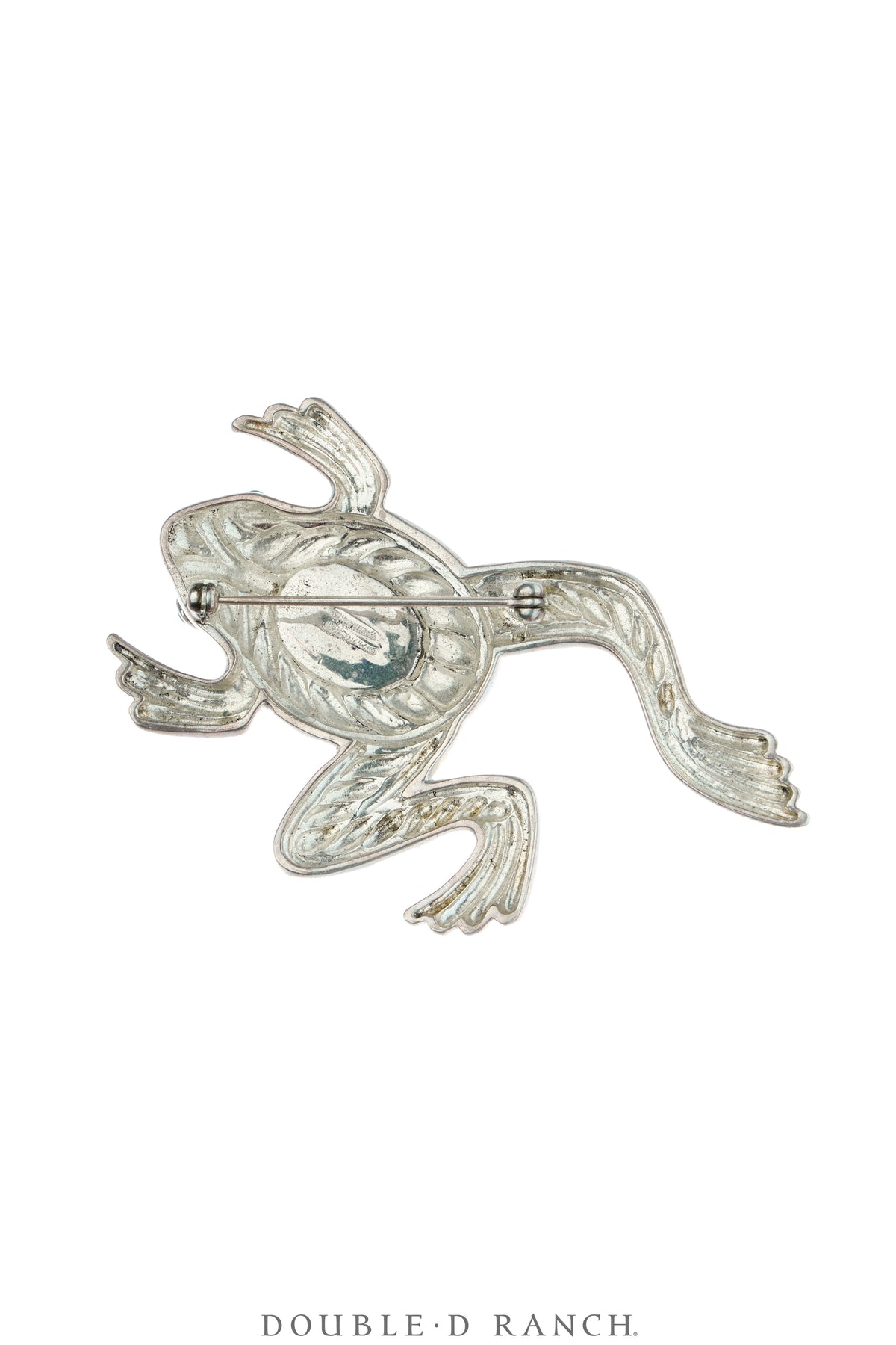 Pin, Novelty, Jadeite & Emerald, Frog, Hallmark, Vintage, 1277