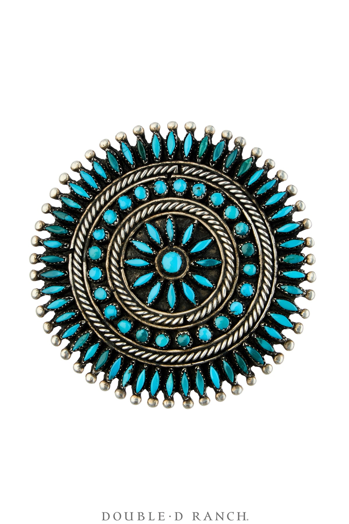 Pin, Cluster, Turquoise, Manta, Vintage, 1280