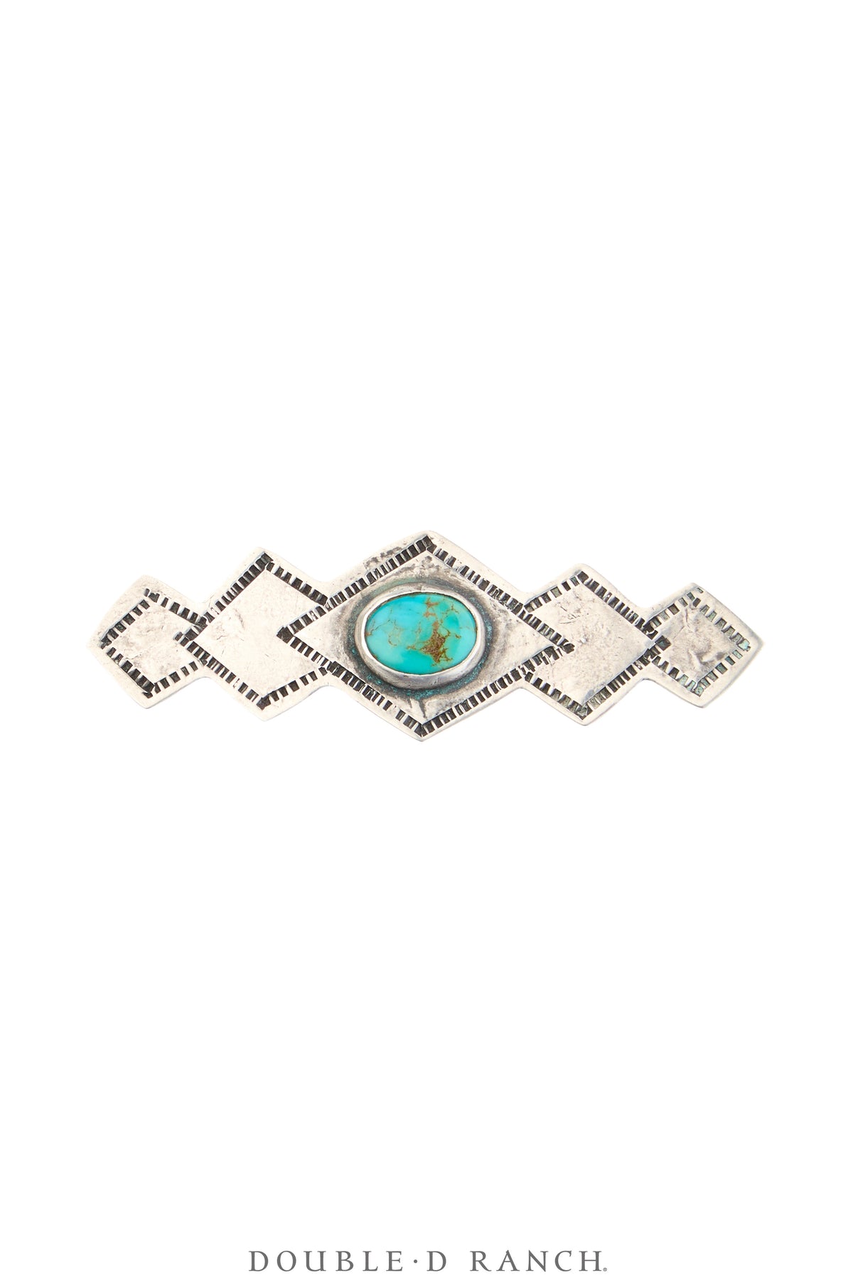 Pin, Bar, Turquoise, Fred Harvey Railroad Era, Vintage, Park Ave. Estate, 1282