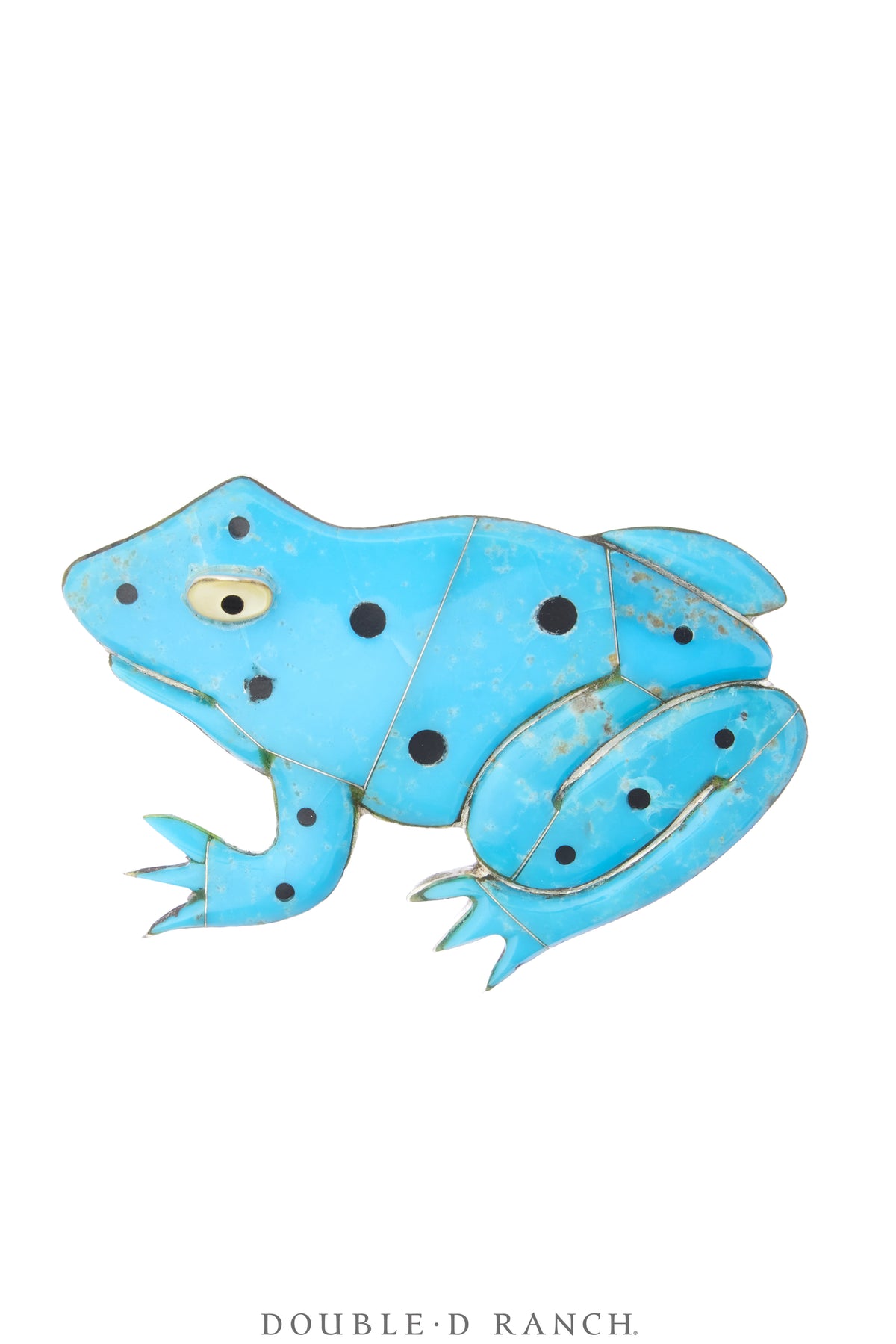 Pin & Pendant, Novelty, Turquoise, Frog, Hallmark, Vintage, 1320