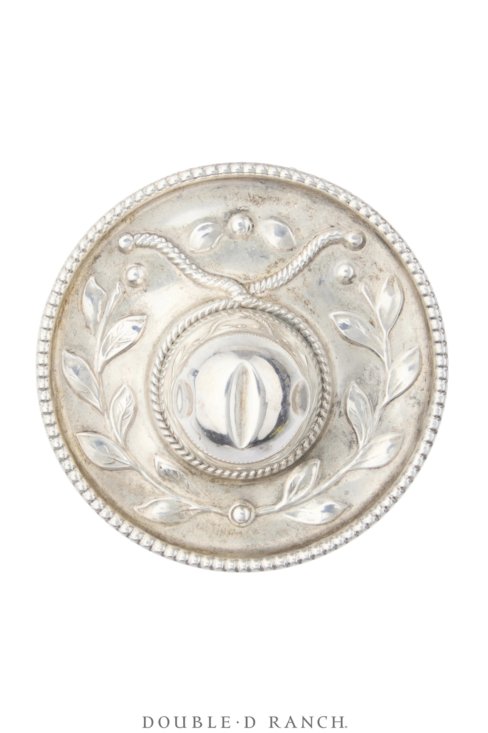 Pin, Novelty, Sterling Silver, Sombrero, Etchings, Vintage, 1349