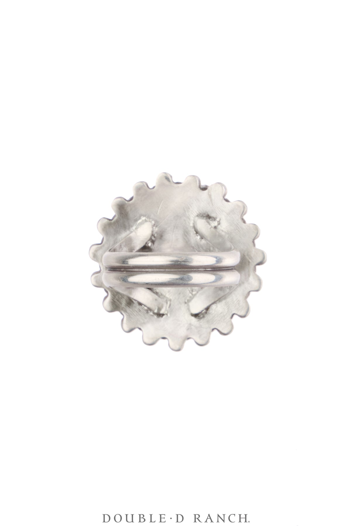 Ring, Cluster, Turquoise, Petite Point, Upcycled, Vintage, 1898