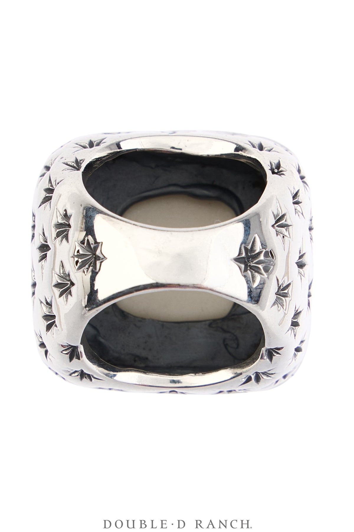 Ring, Dian Malouf, Statement, Railroad China, Union Jack, Hallmark, Contemporary, 1932B