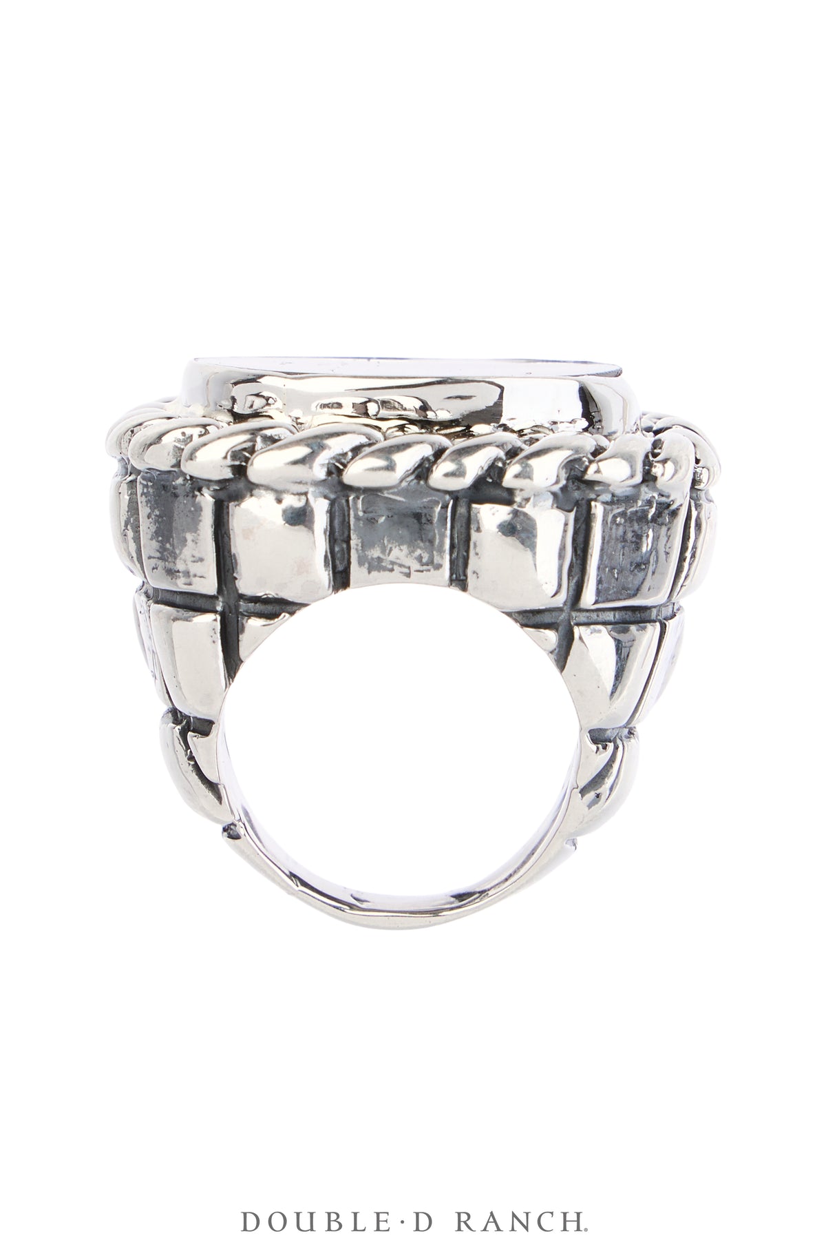 Ring, Dian Malouf, Statement, Railroad China, Buffalo, Hallmark, Contemporary, 1934B