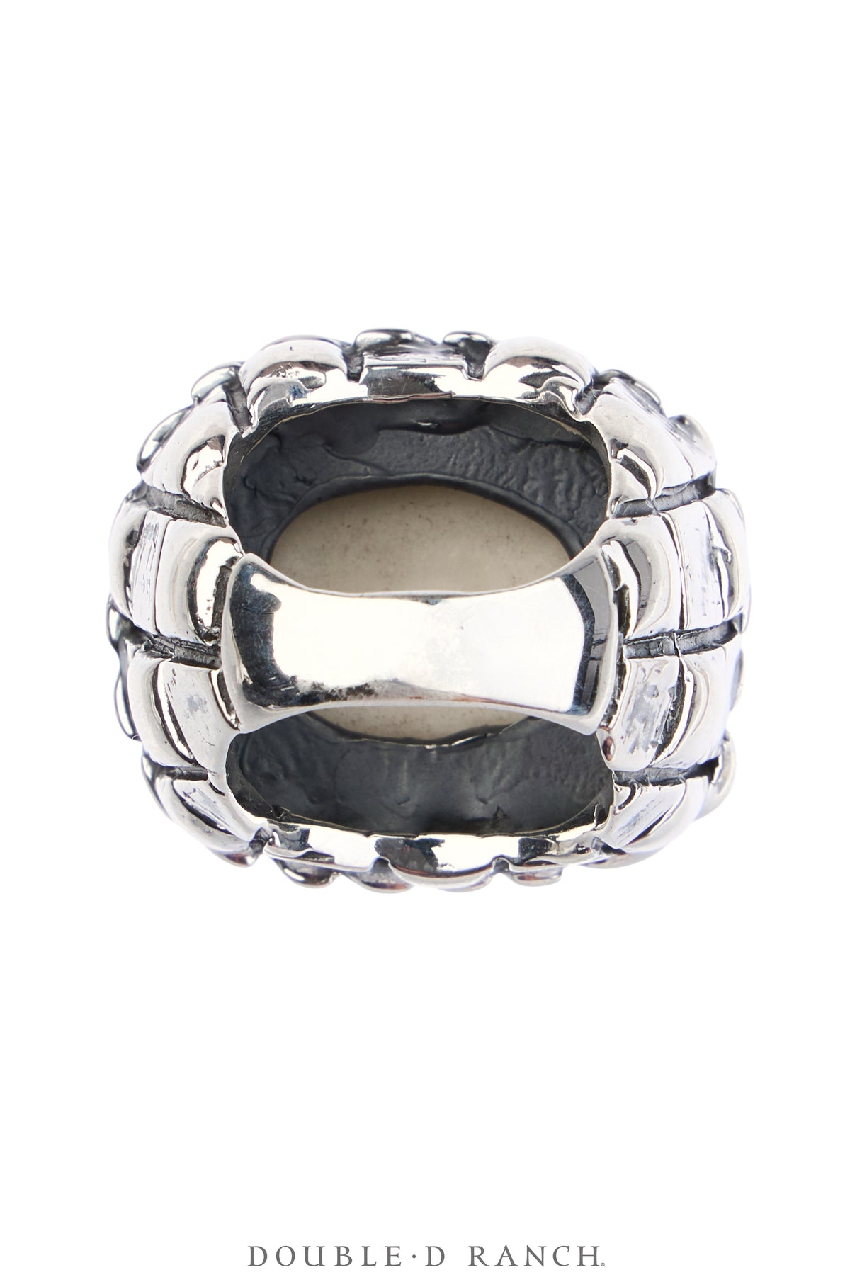 Ring, Dian Malouf, Statement, Railroad China, Buffalo, Hallmark, Contemporary, 1934B