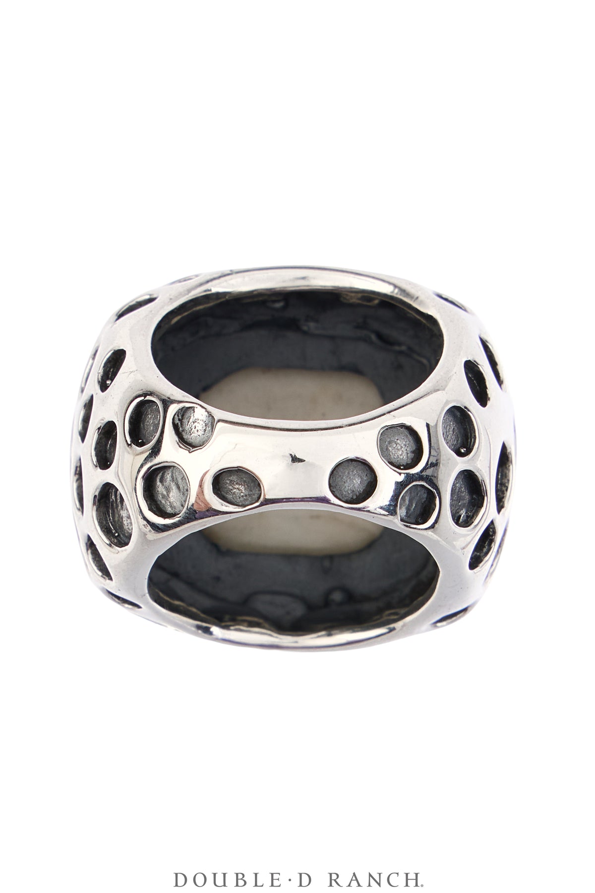 Ring, Dian Malouf, Statement, Railroad China, Buffalo, Hallmark, Contemporary, 1937C