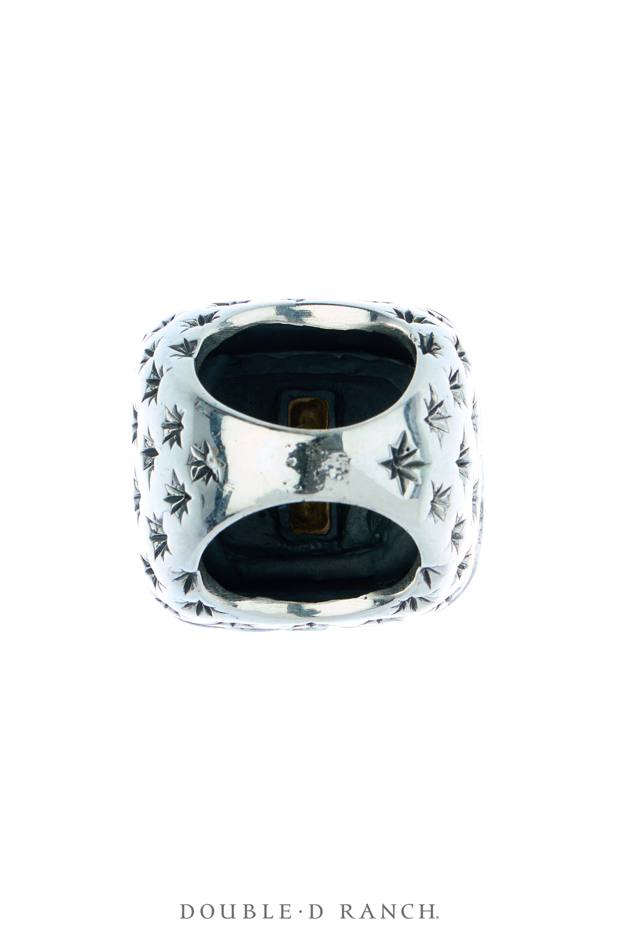 Ring, Dian Malouf, Sterling Silver, Gold,  Contemporary, 1977