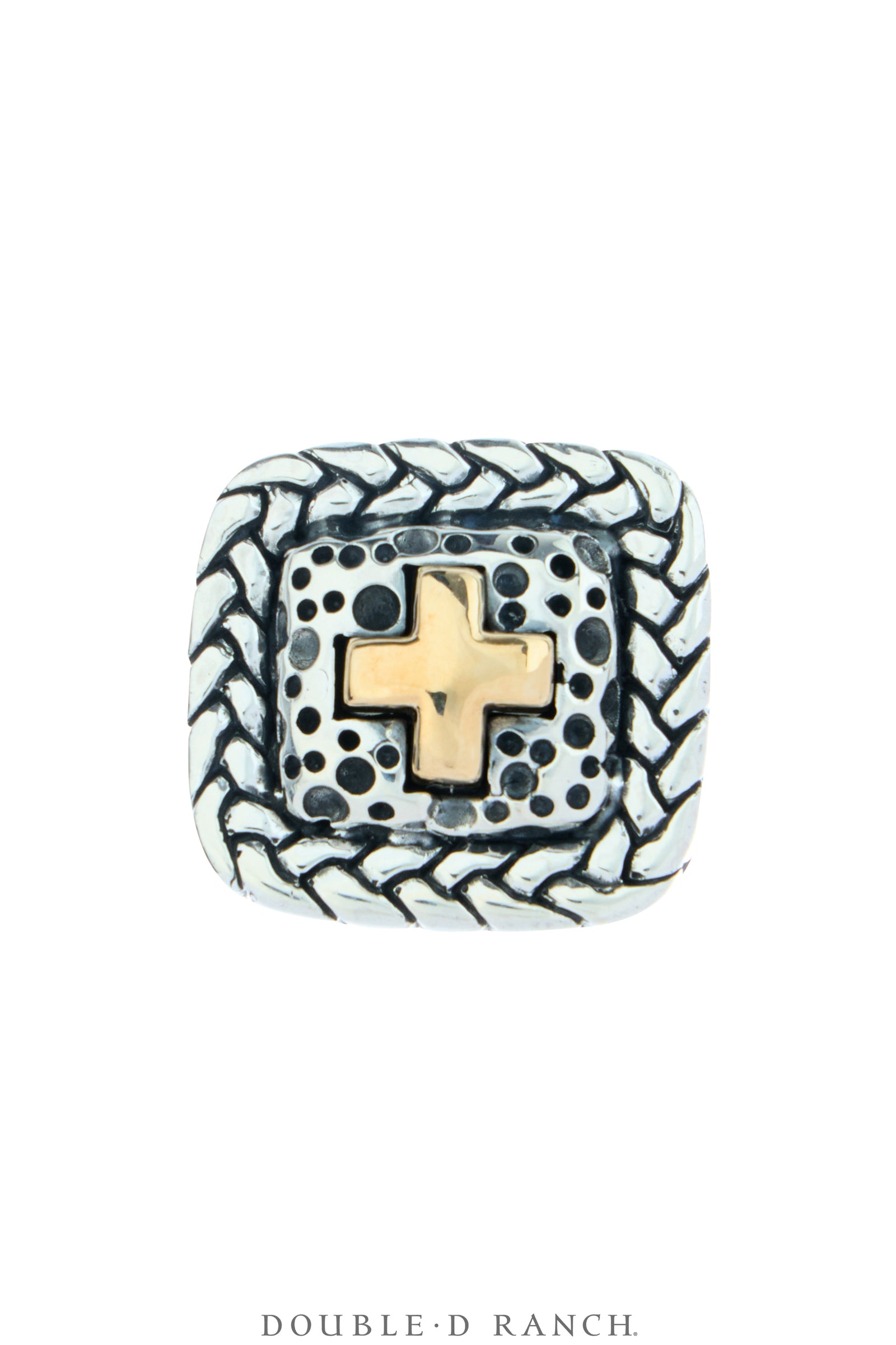 Ring, Dian Malouf, Sterling Silver, Gold,  Contemporary, 1977
