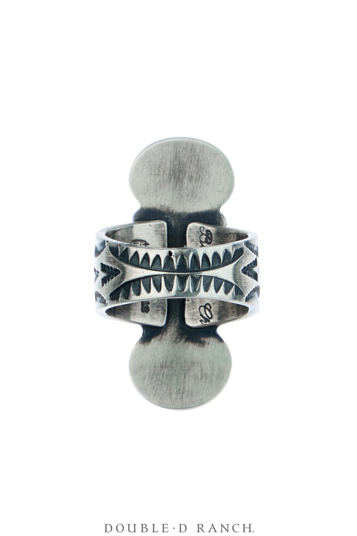 Ring, Statement, Golden Hills Turquoise, 3 Stone, Hallmark, Contemporary, 1986