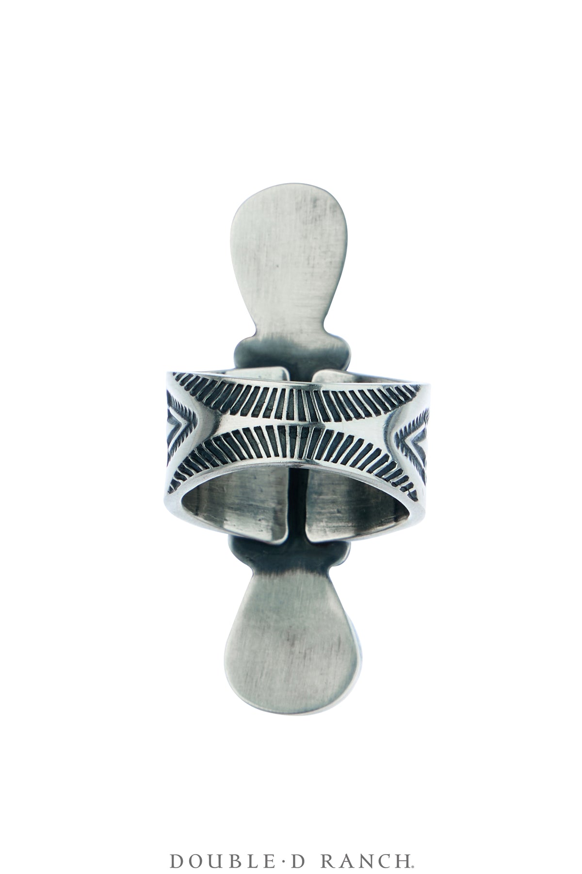 Ring, Statement, Golden Hills Turquoise, 3 Stone, Hallmark, Contemporary, 1988