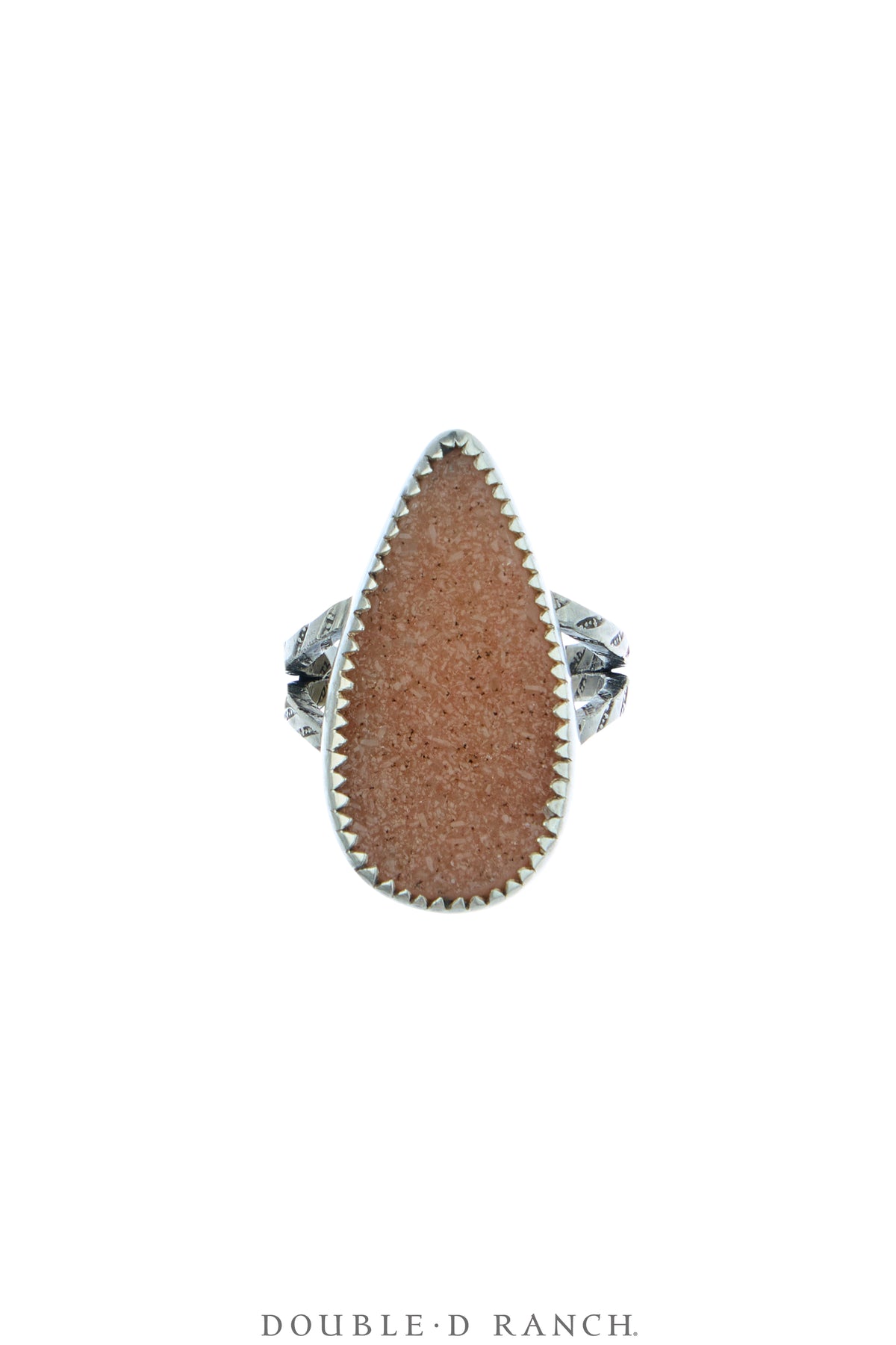 Ring, Faceted Jewel, Druzy Quartz, Artisan, Contemporary, 1994