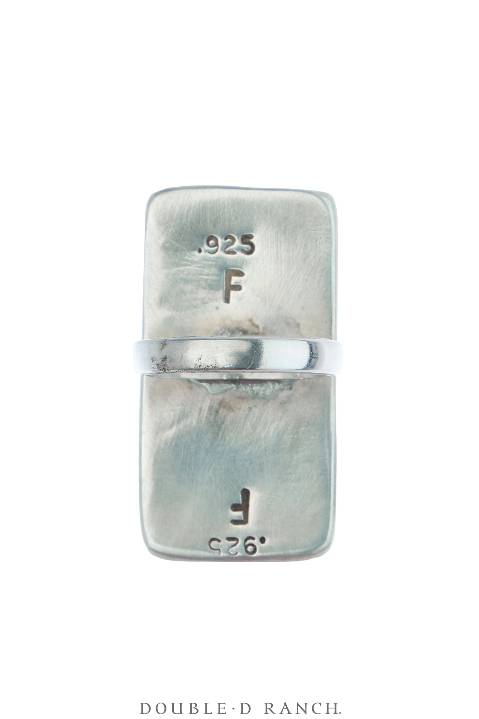 Ring, Inlay, Turquoise & Spiny Oyster, Charlie Favour, Contemporary, 2003