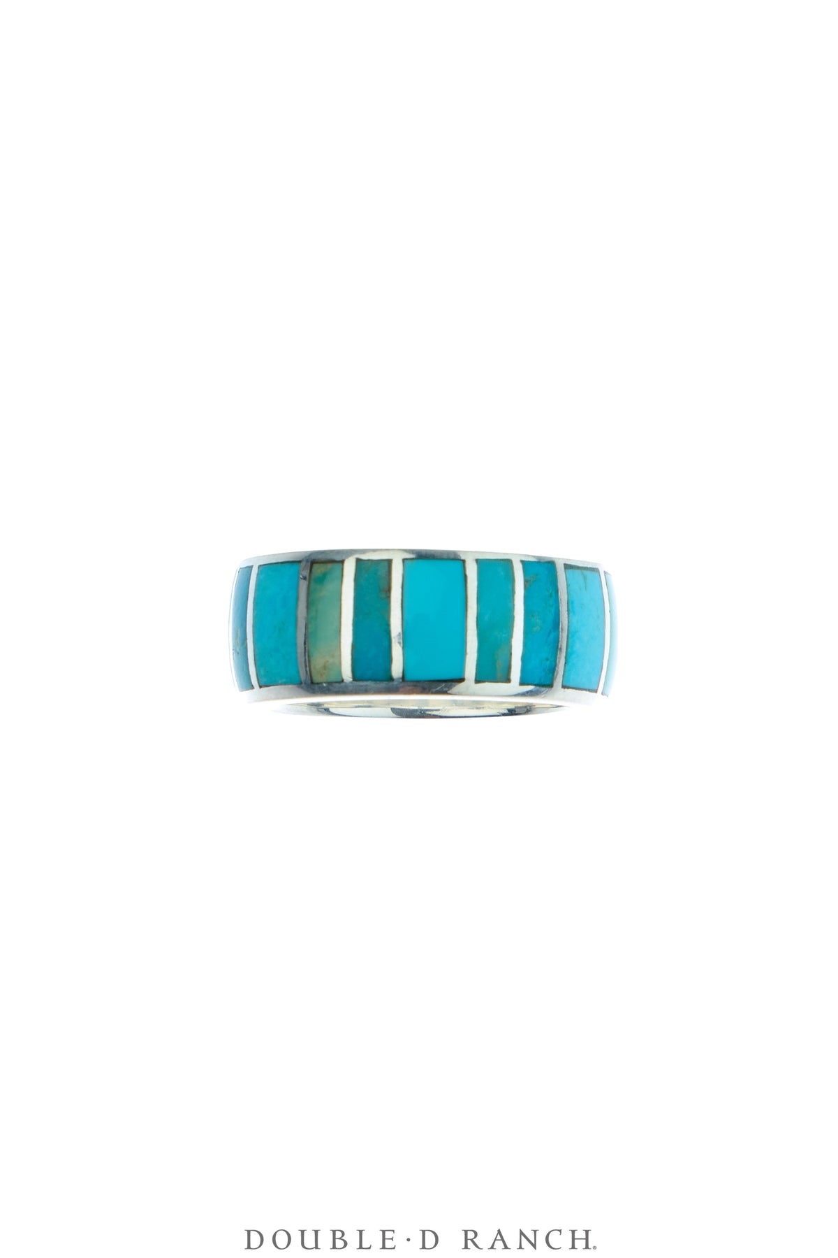 Ring, Inlay, Turquoise, Artisan, Contemporary, 2010