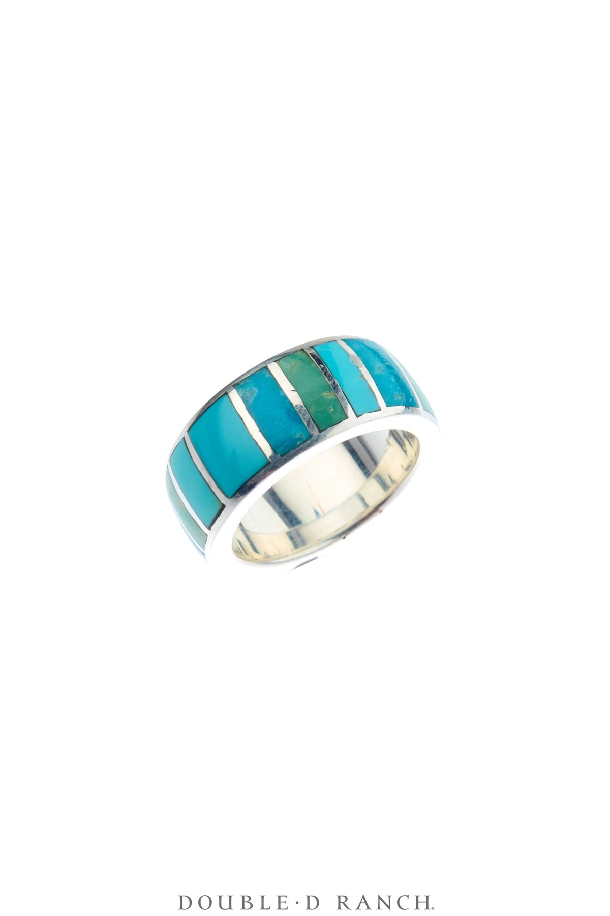 Ring, Inlay, Turquoise, Artisan, Contemporary, 2010