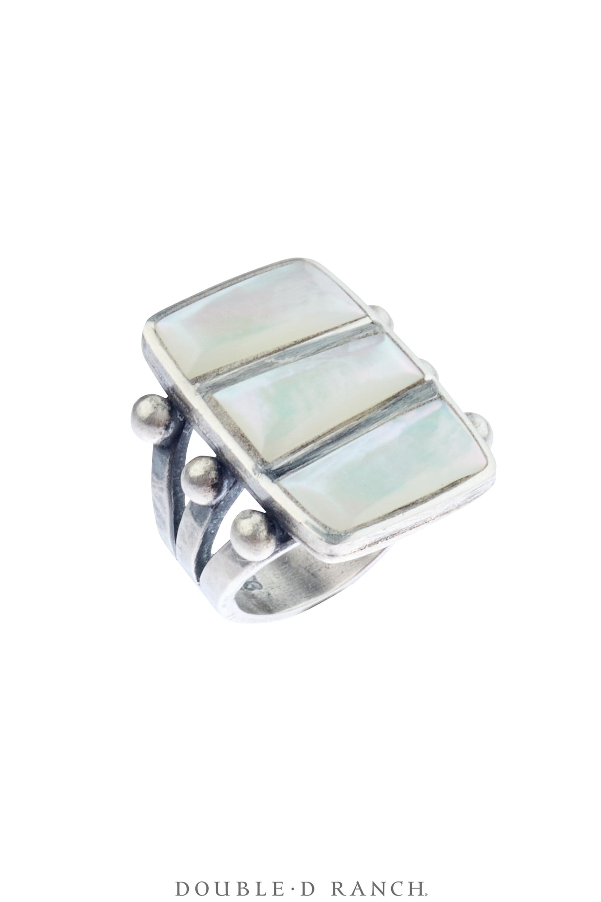 Ring, Novelty, Mother of Pearl, Triple, Hallmark, Contemporary, 2018