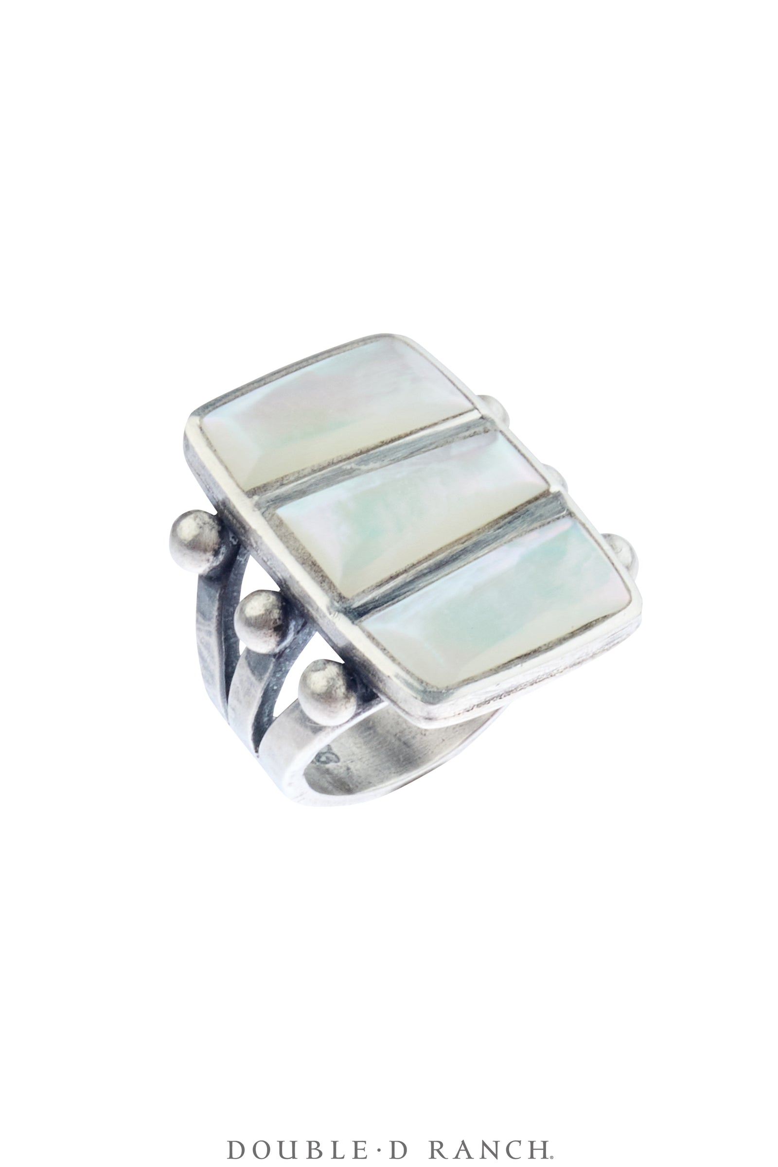 Ring, Novelty, Mother of Pearl, Triple, Hallmark, Contemporary, 2018