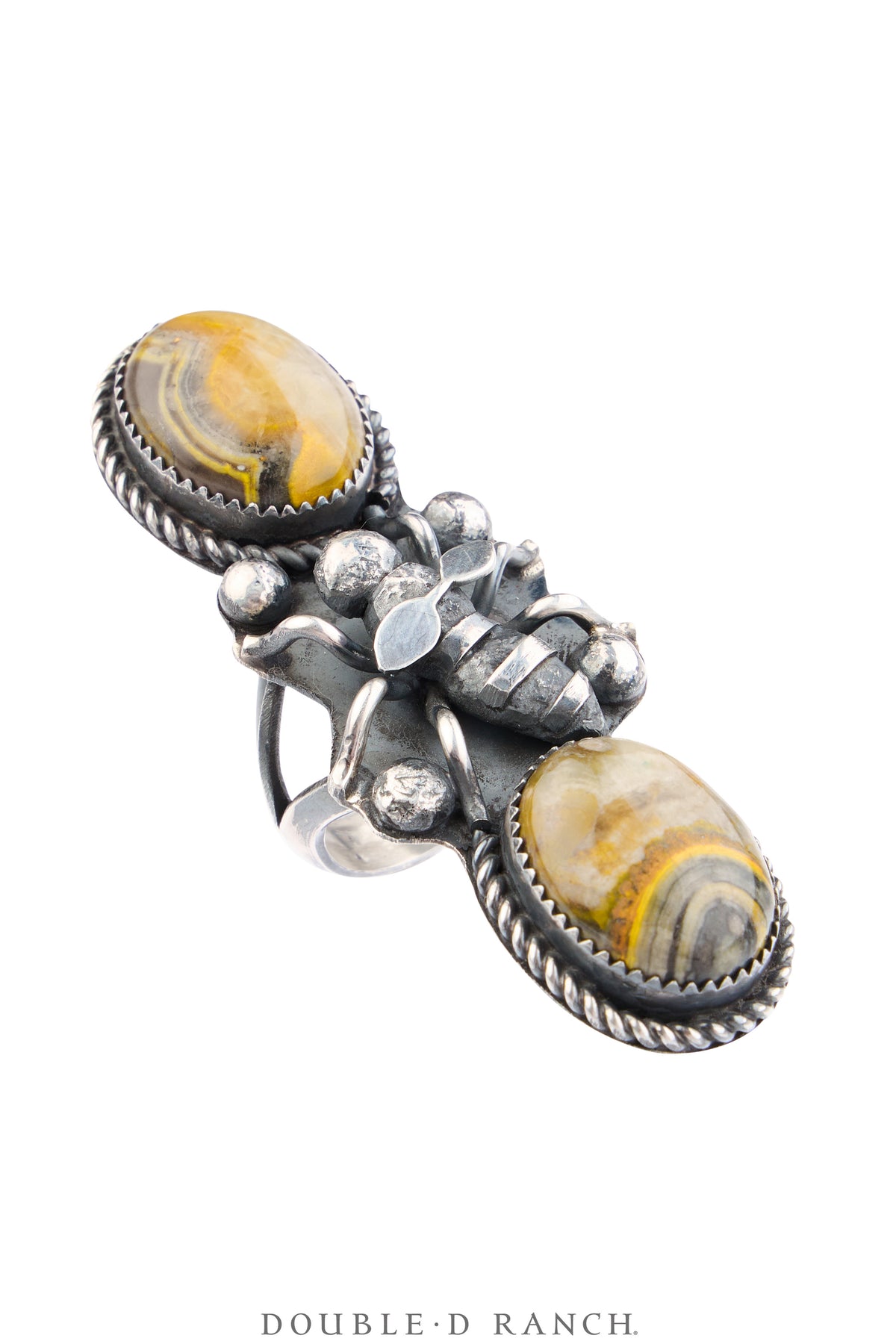 Ring, Natural Stone, Jasper, Hallmark, Vintage , 2020