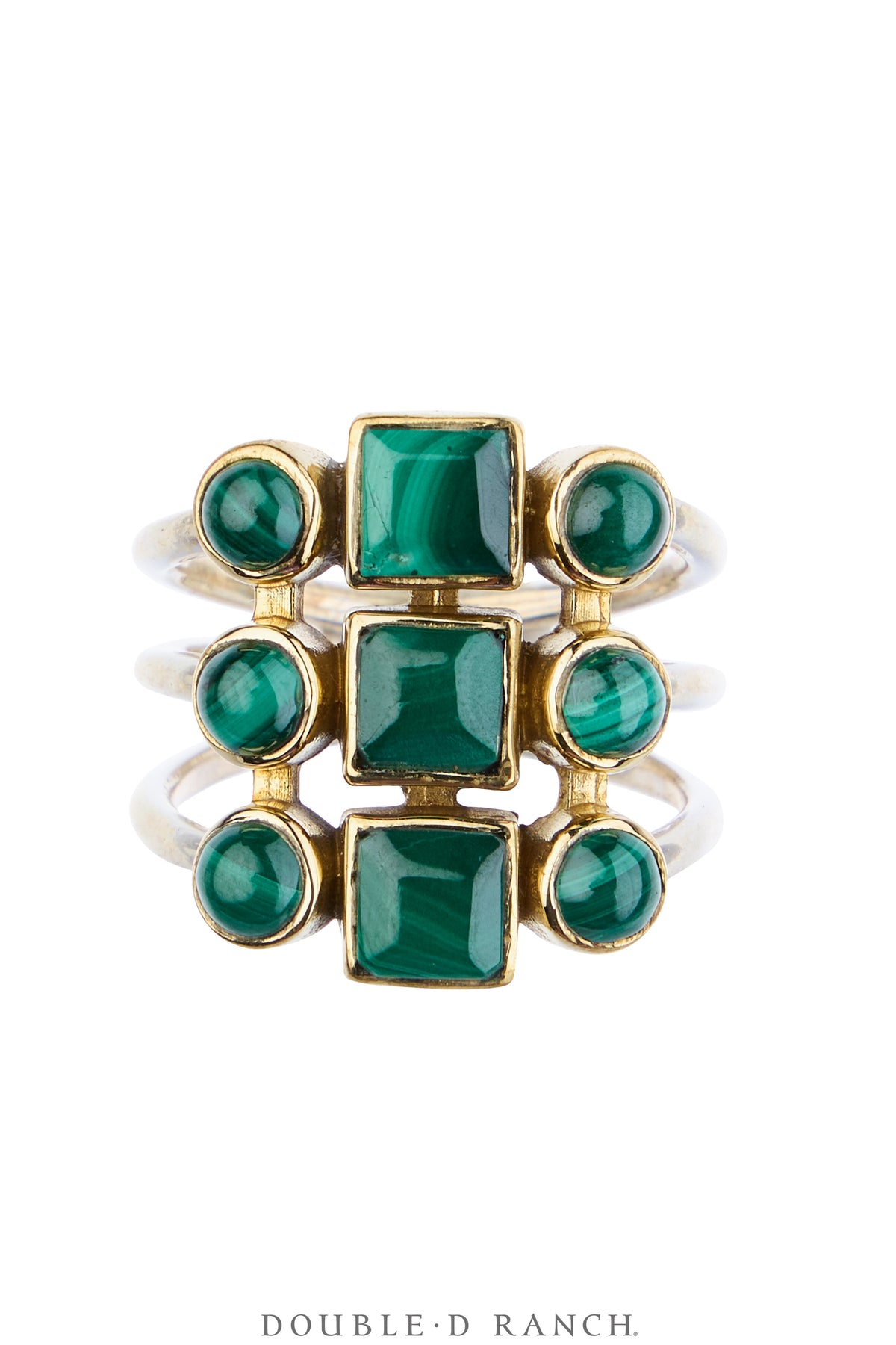 Ring, Faceted Jewel, Shield, Jadeite, Contemporary, 2034C