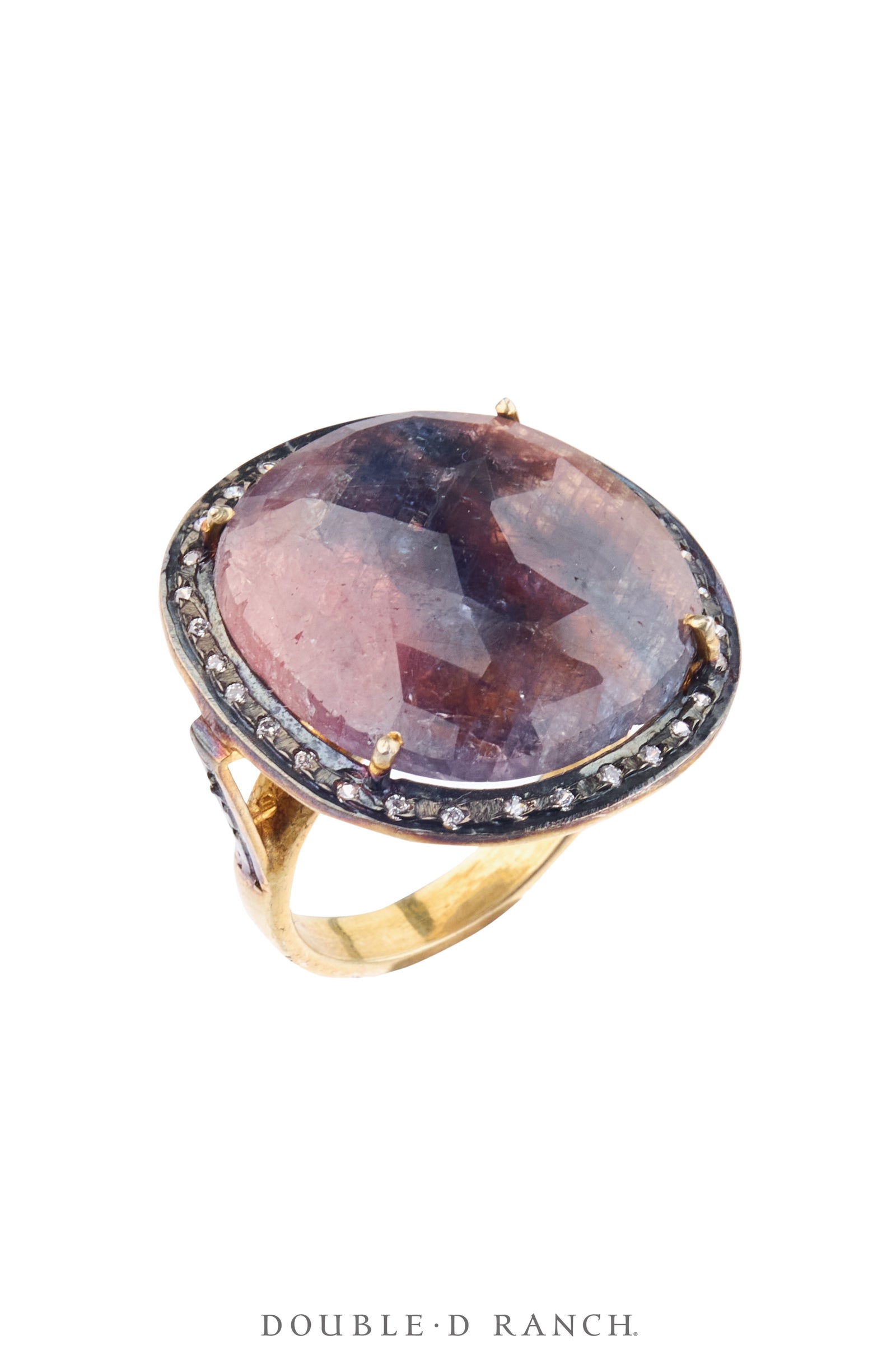 Ring, Faceted Jewel, Single Stone, Amethyst, Contemporary, 2038