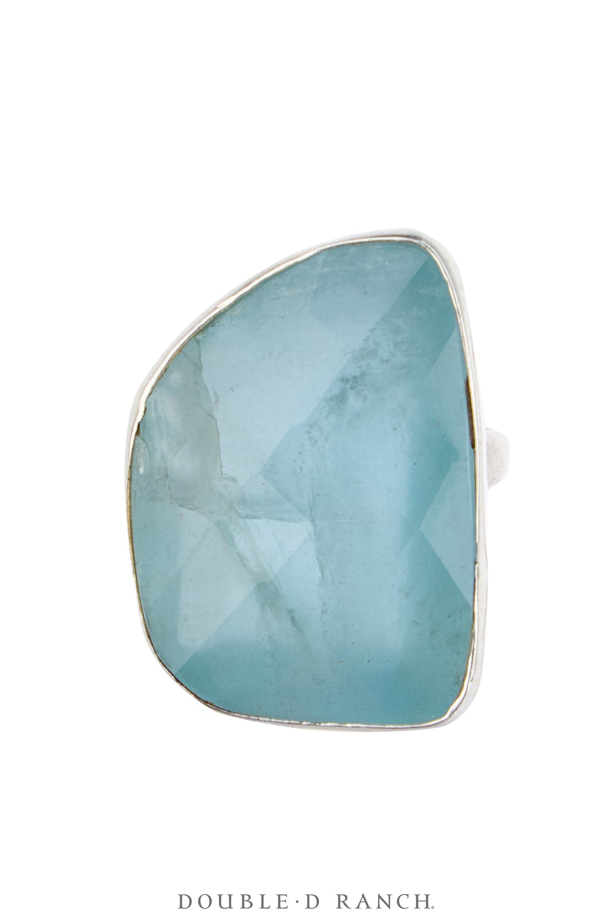 Ring, Faceted Jewel, Single Stone, Aquamarine, Contemporary, 2046