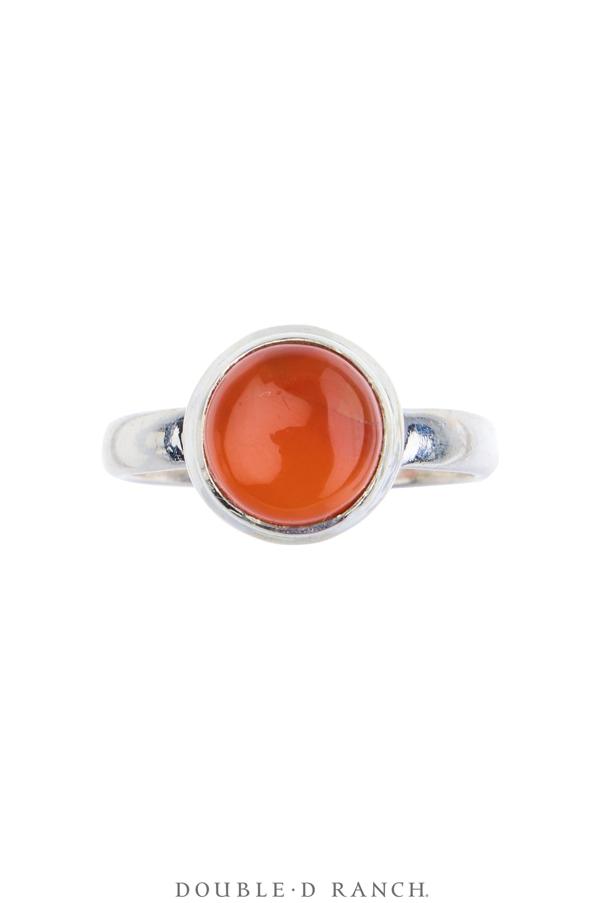 Ring, Faceted Jewel, Single Stone, Carnelian, Contemporary, 2052