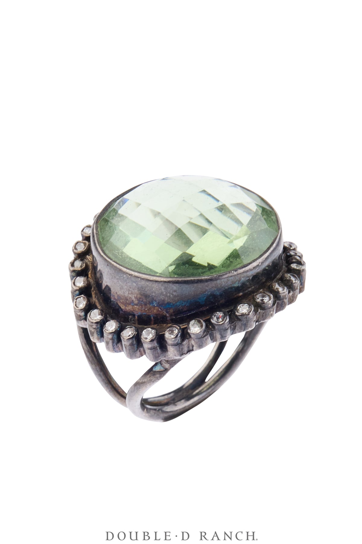 Ring, Faceted Jewel, Single Stone, Peridot, Contemporary, 2065