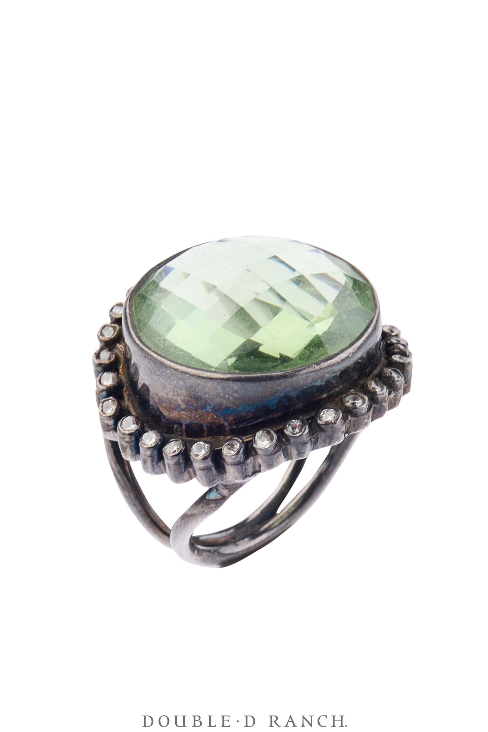 Ring, Faceted Jewel, Single Stone, Peridot, Contemporary, 2065