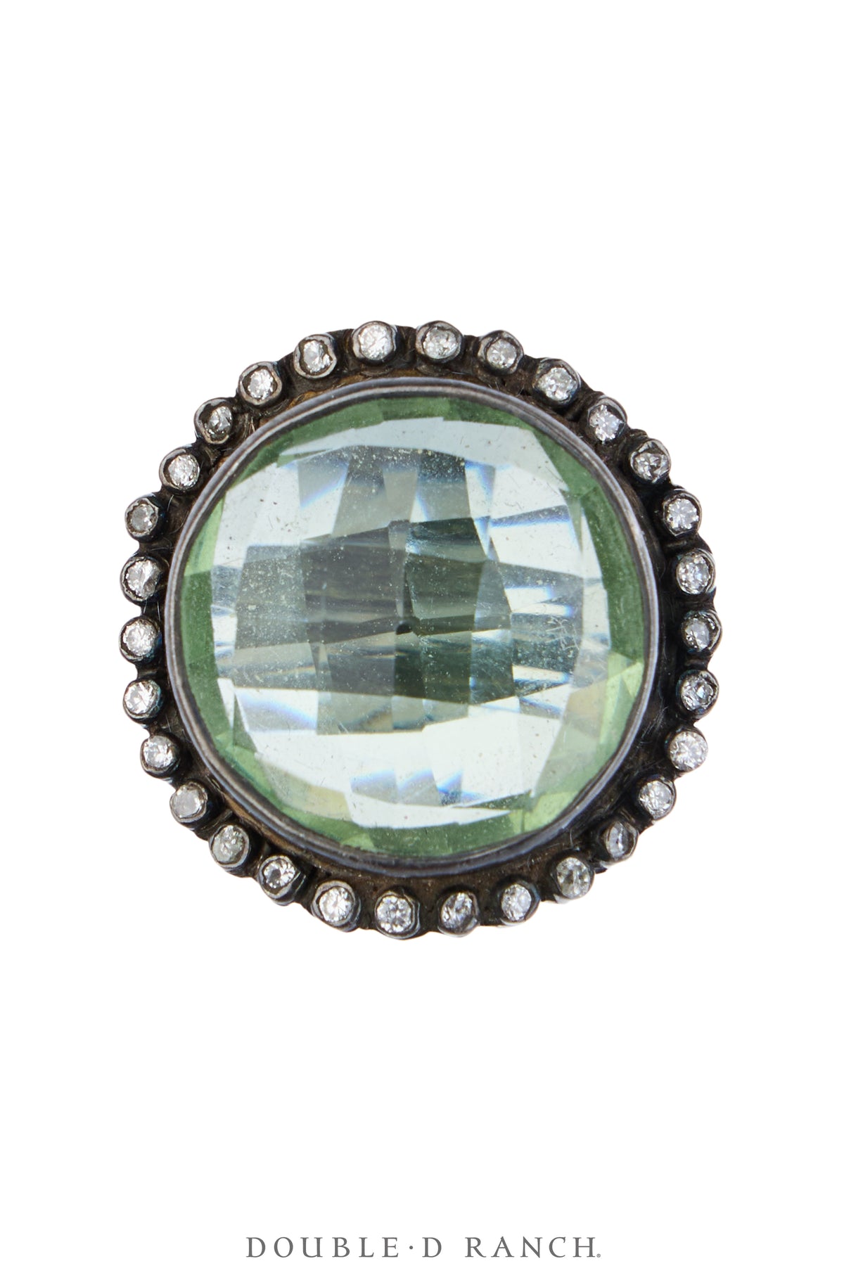 Ring, Faceted Jewel, Single Stone, Peridot, Contemporary, 2065